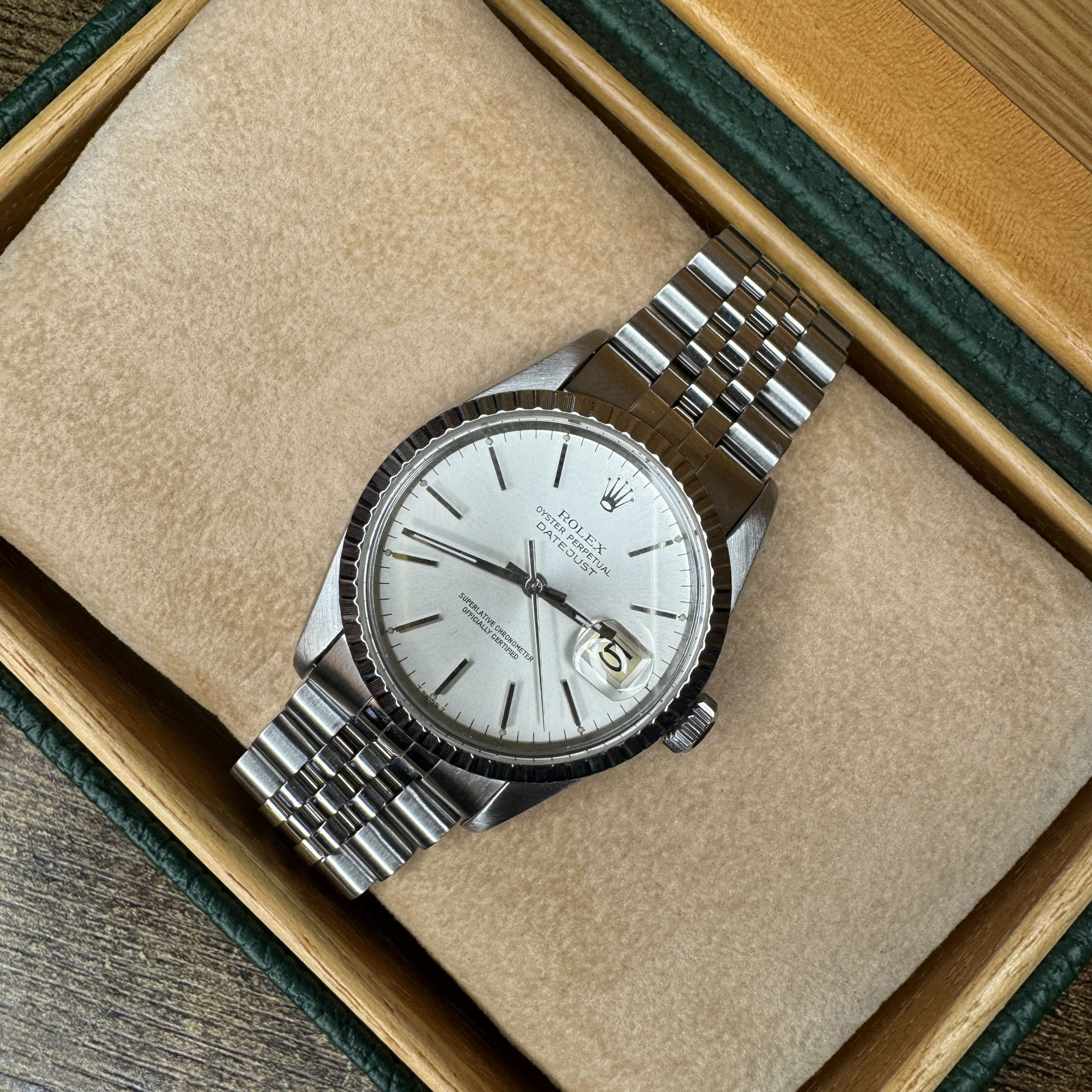 Rolex Datejust 36mm 16030 Silver Dial