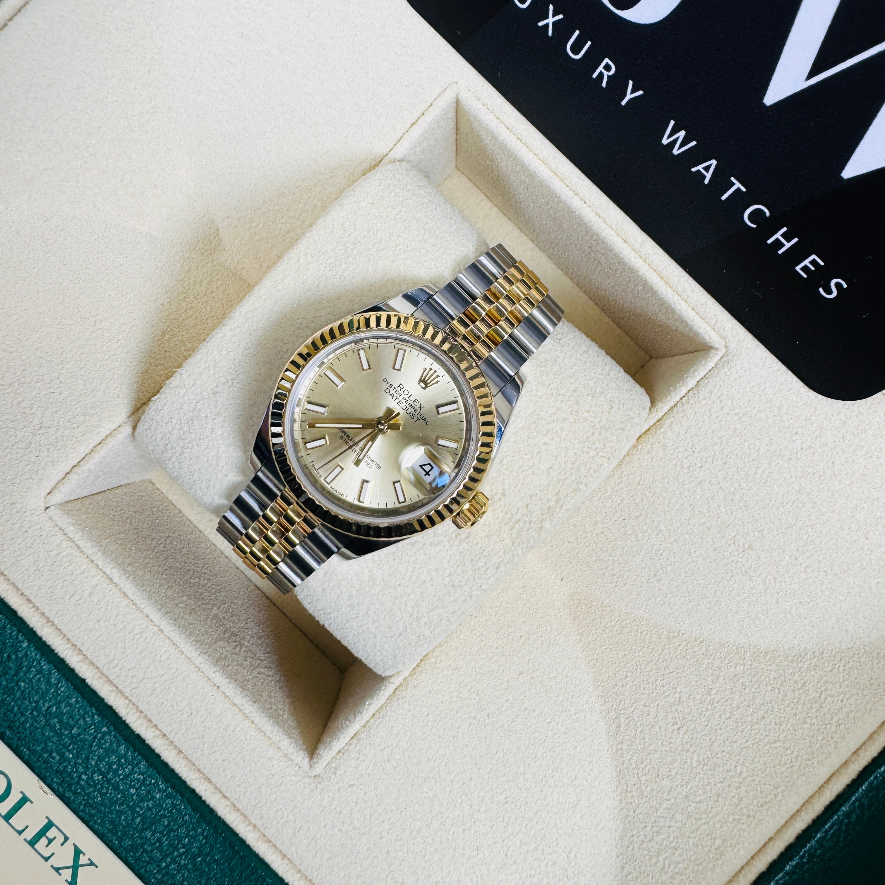 Rolex Lady-Datejust 28mm 279173 Champagne Dial