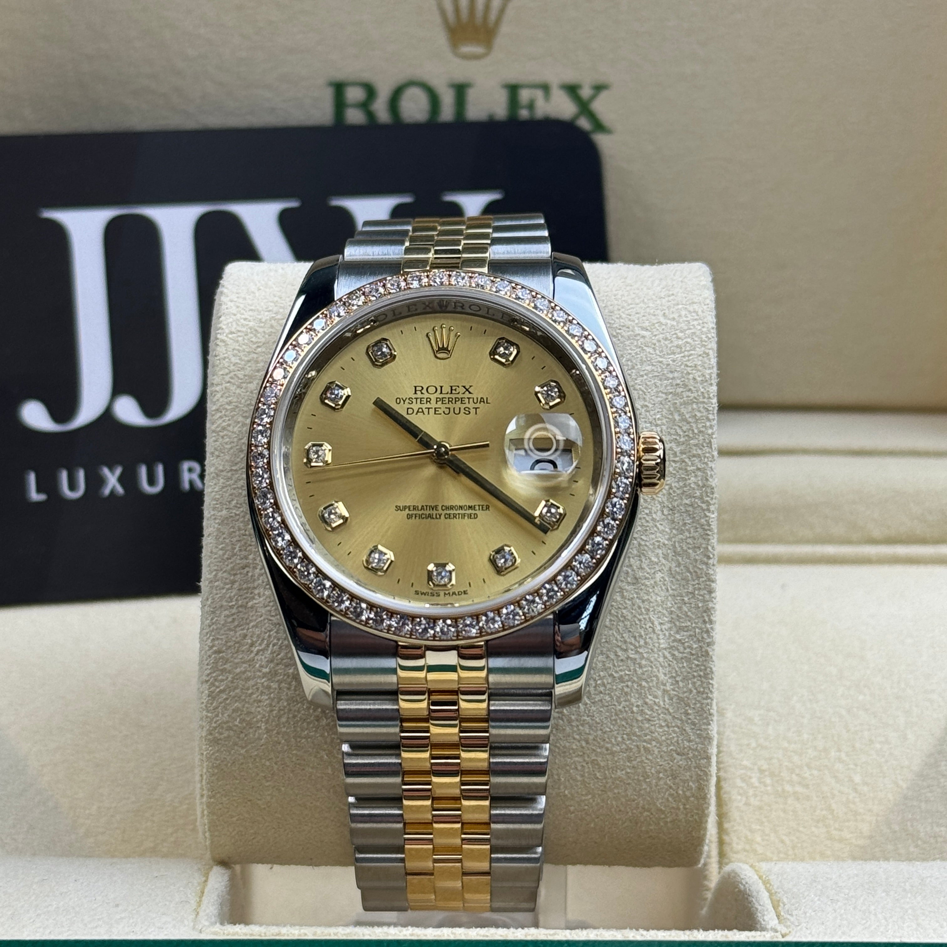 Rolex Datejust 36mm 116243 Diamond Dial & Bezel 2019