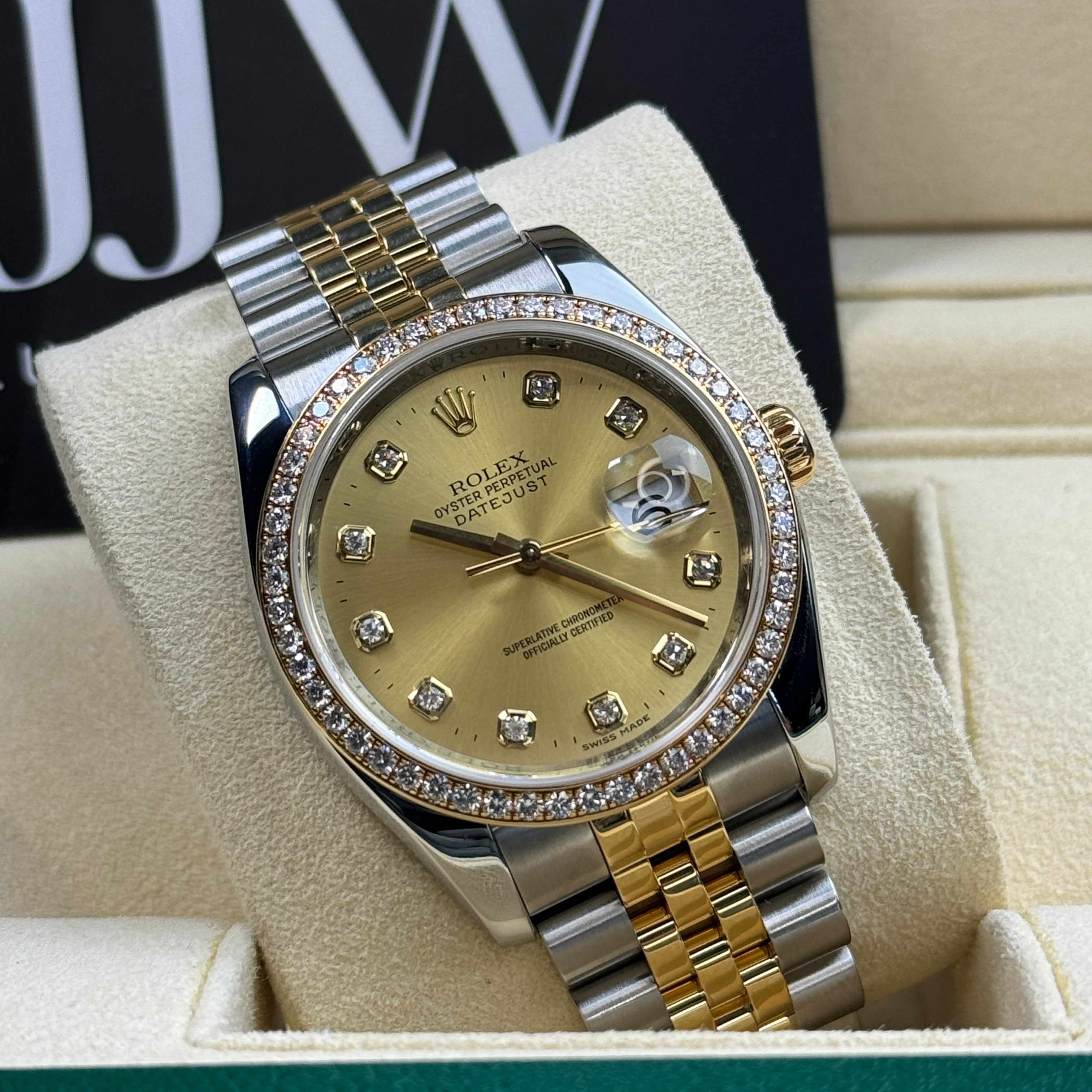 Rolex Datejust 36mm 116243 Diamond Dial & Bezel 2019