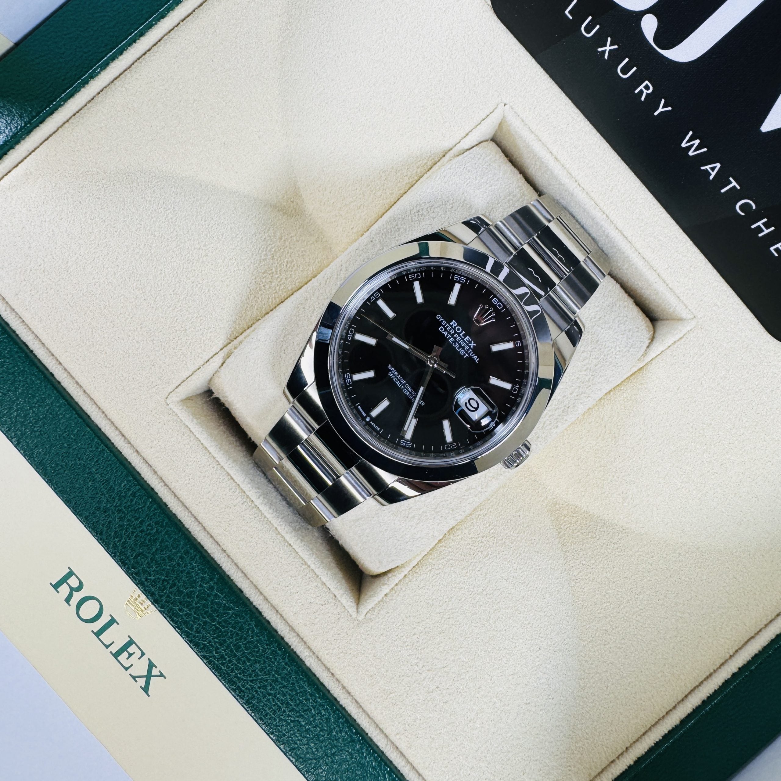 Rolex Datejust 41 126300 Black Dial