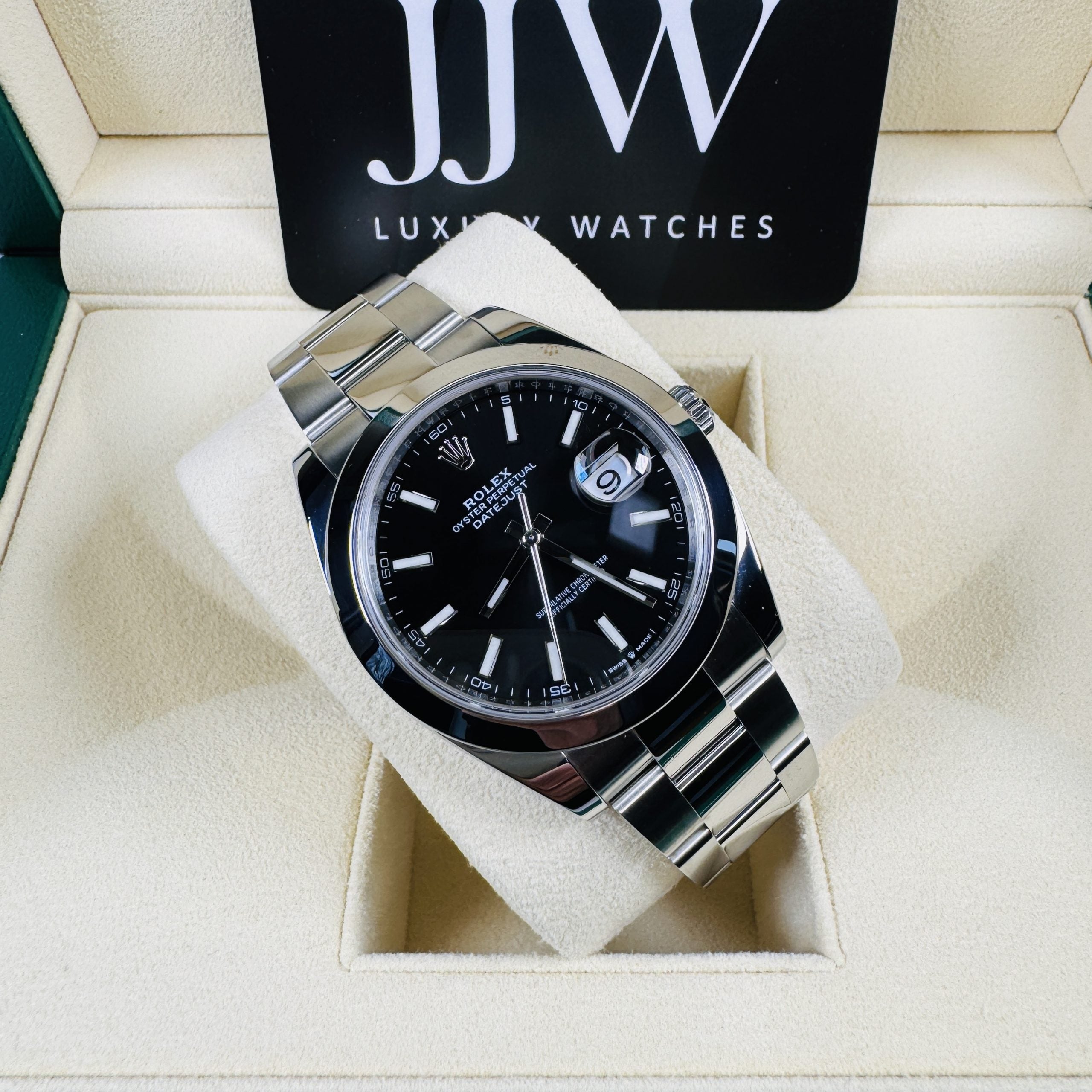 Rolex Datejust 41 126300 Black Dial