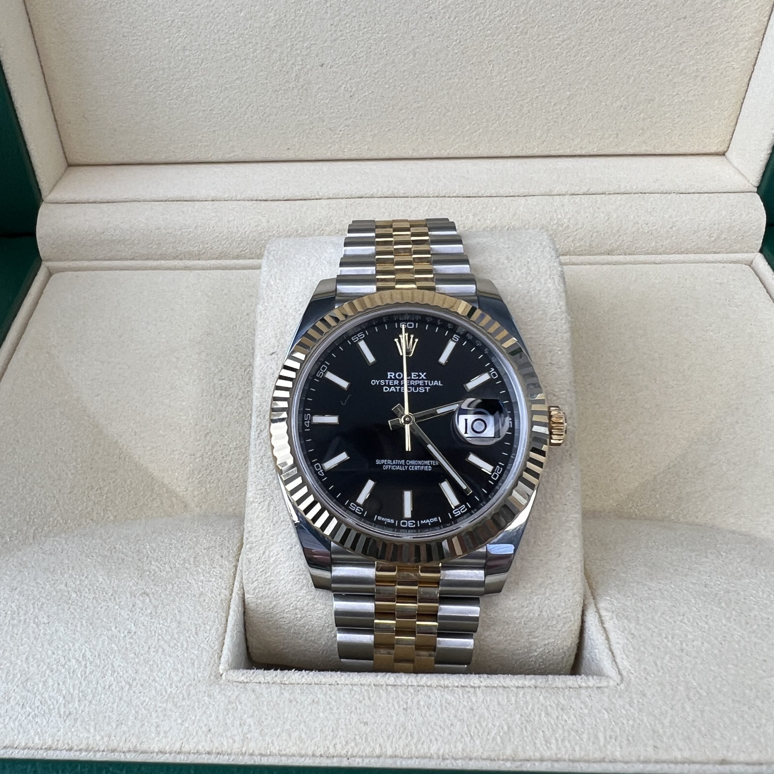 Rolex Datejust 41 126333 Black Dial Steel & Gold