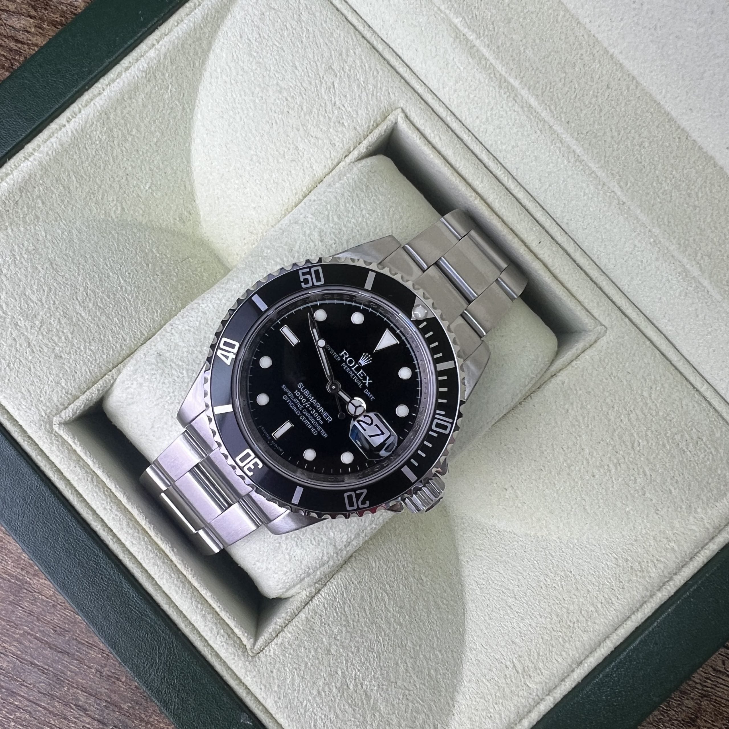 Rolex Submariner Date 16610T Black Dial