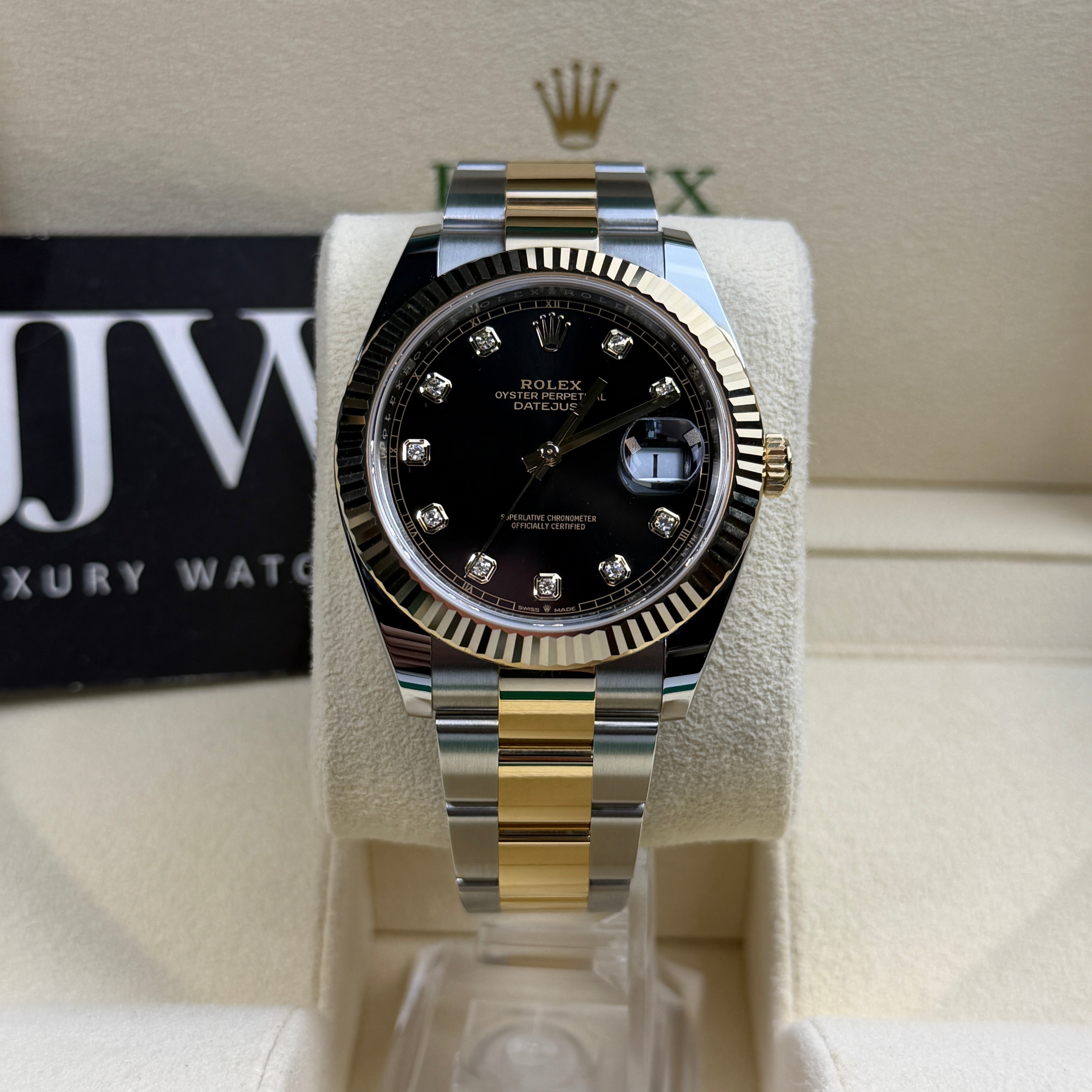 Rolex Datejust 41 126333 Black Diamond Dial 2022
