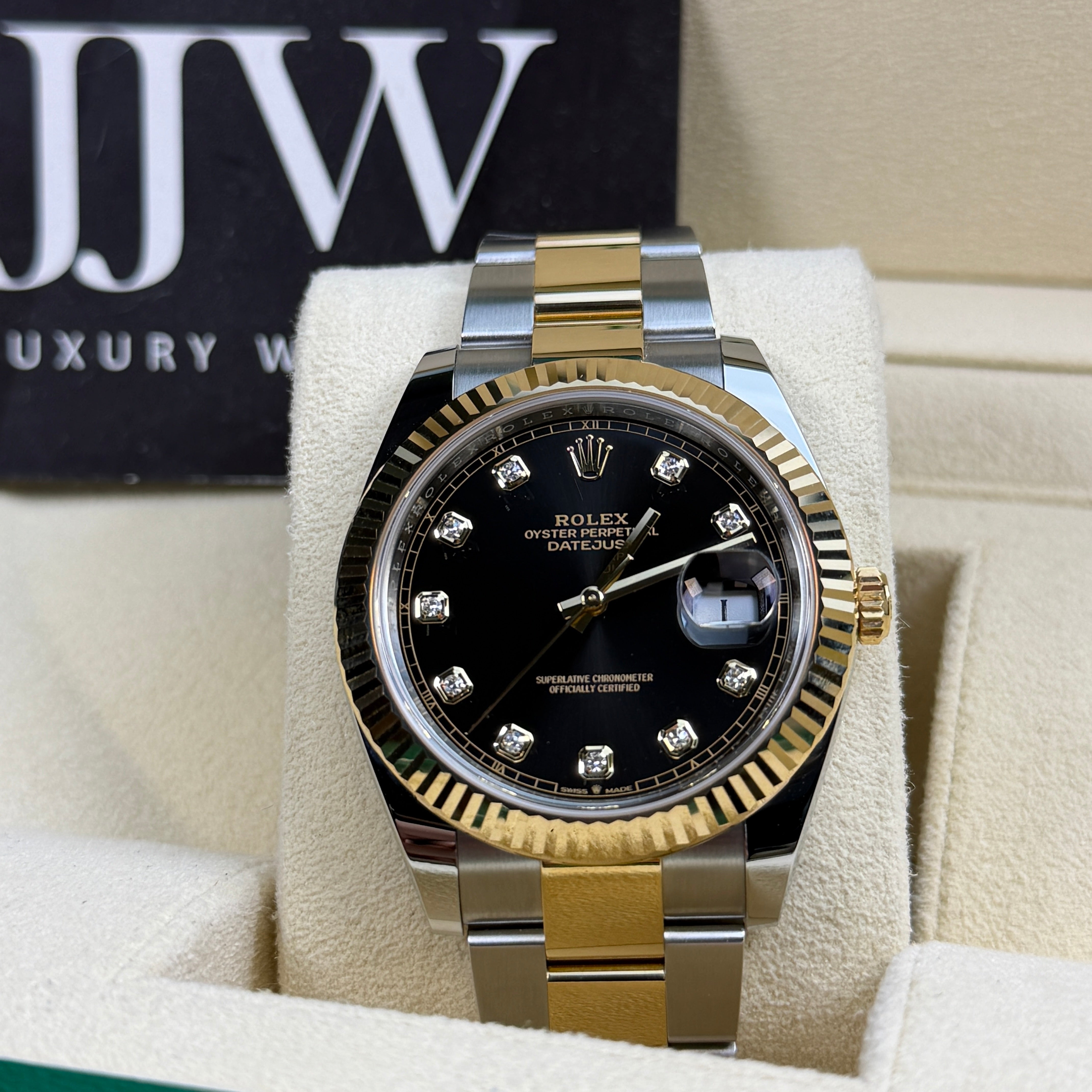Rolex Datejust 41 126333 Black Diamond Dial 2022