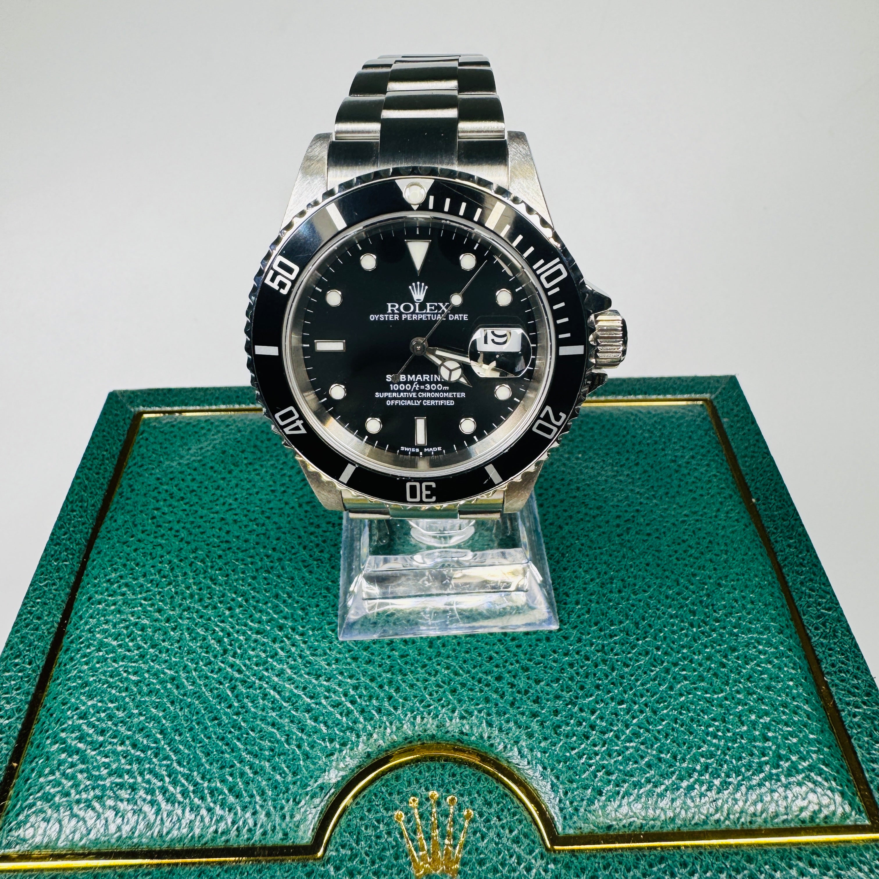 Rolex Submariner 16610T Black Dial