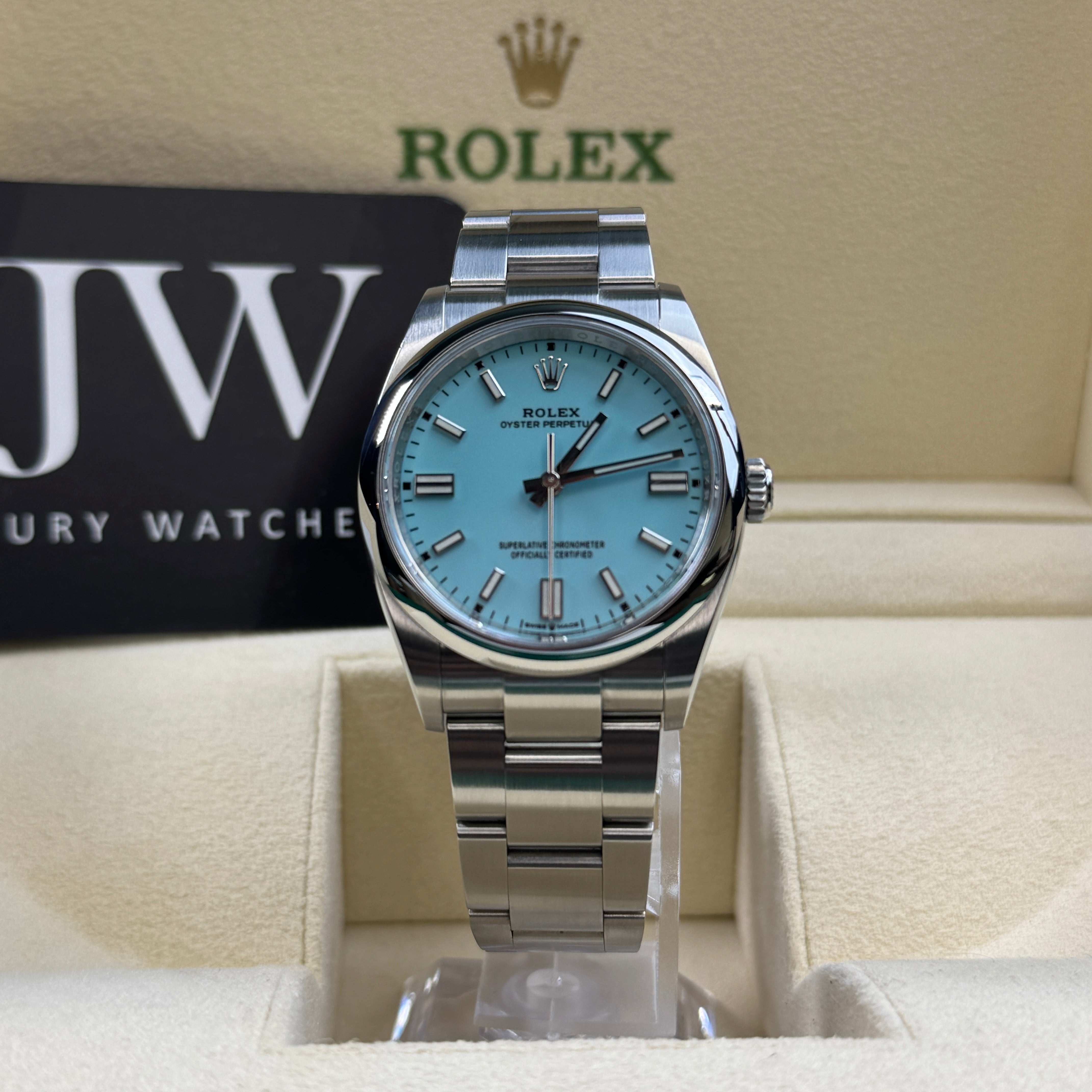 Rolex Oyster Perpetual 126000 36mm 'Tiffany' Dial