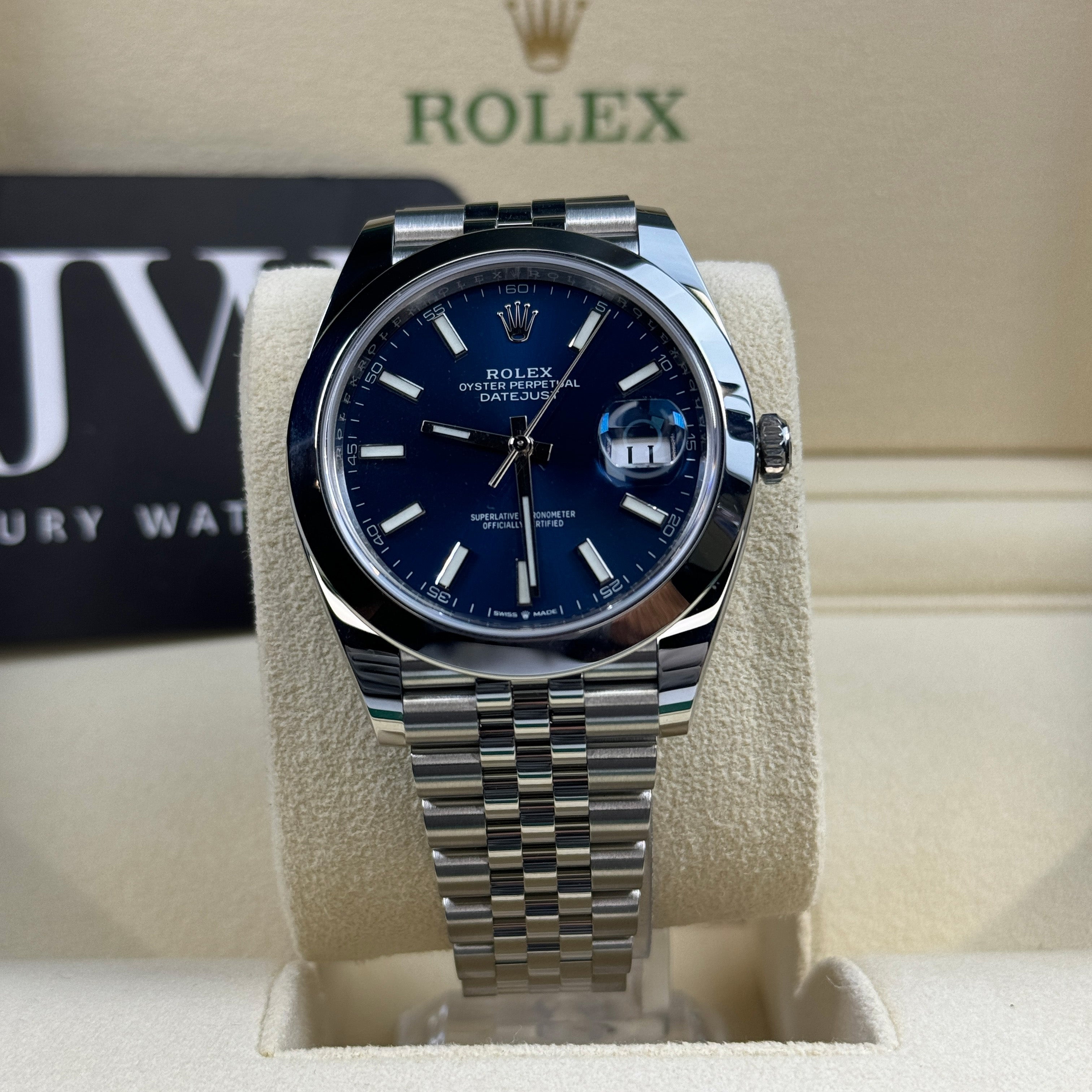 Rolex Datejust 41 126300 Blue Dial 2023