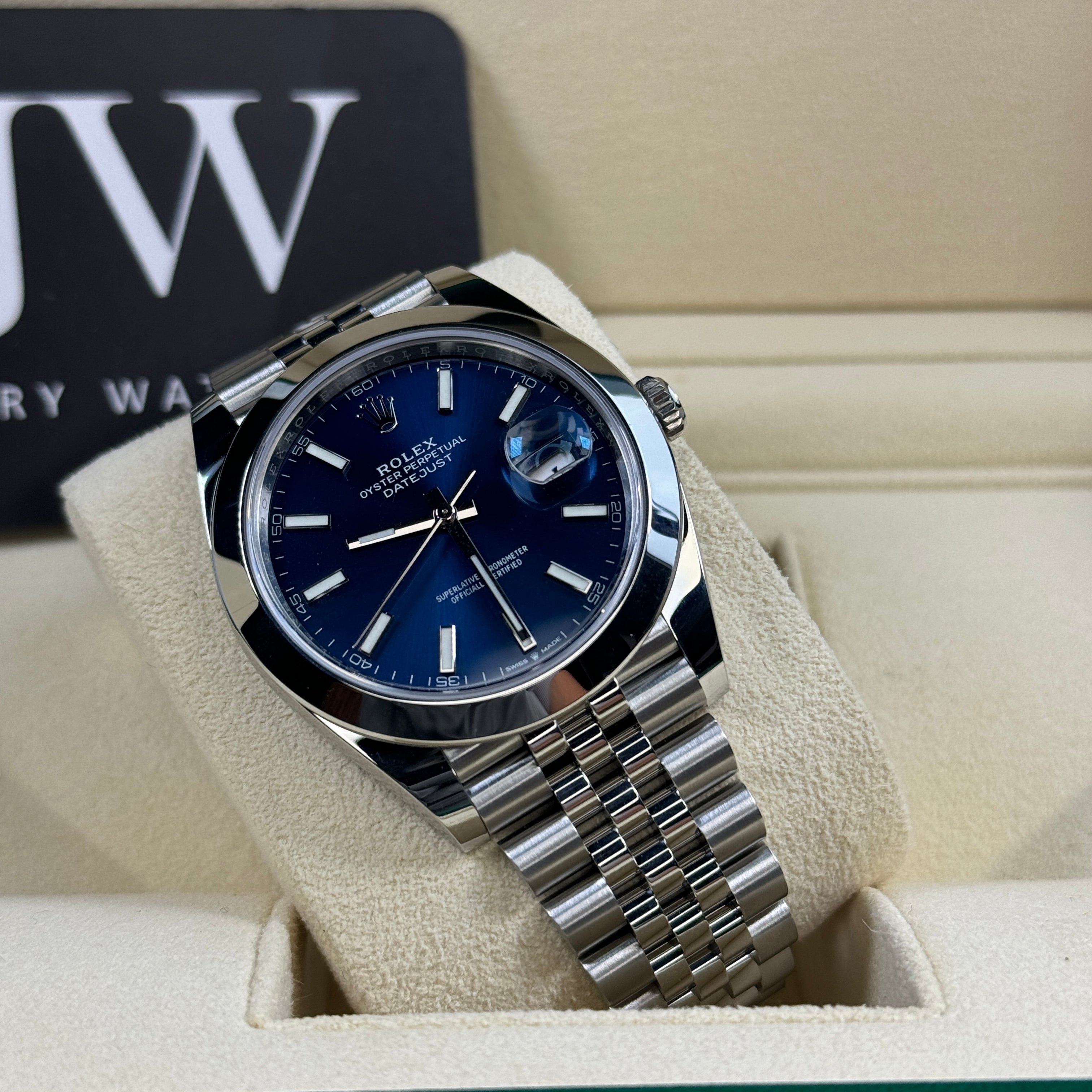 Rolex Datejust 41 126300 Blue Dial 2023