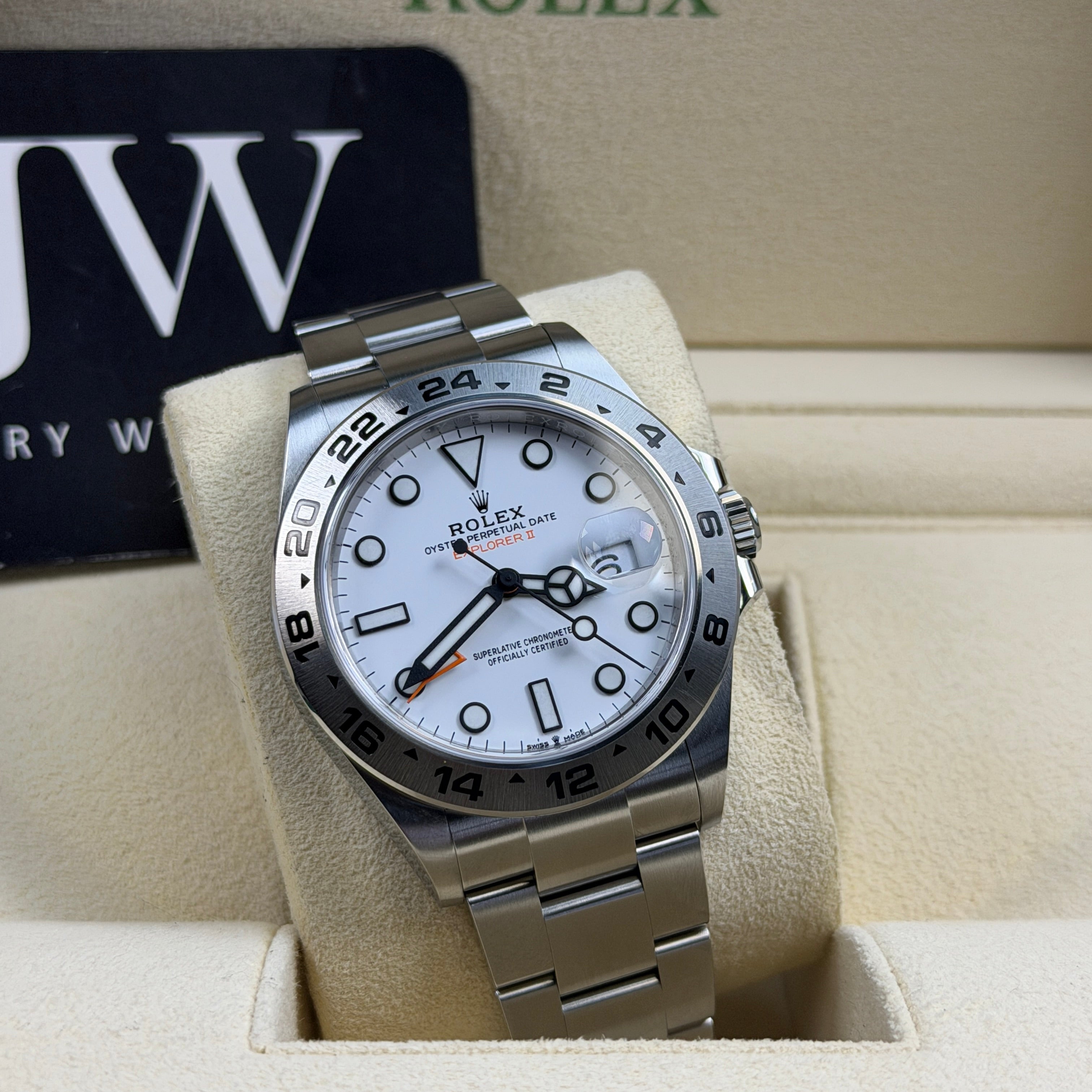 Rolex Explorer II 226570 White Dial 'Polar' 2022