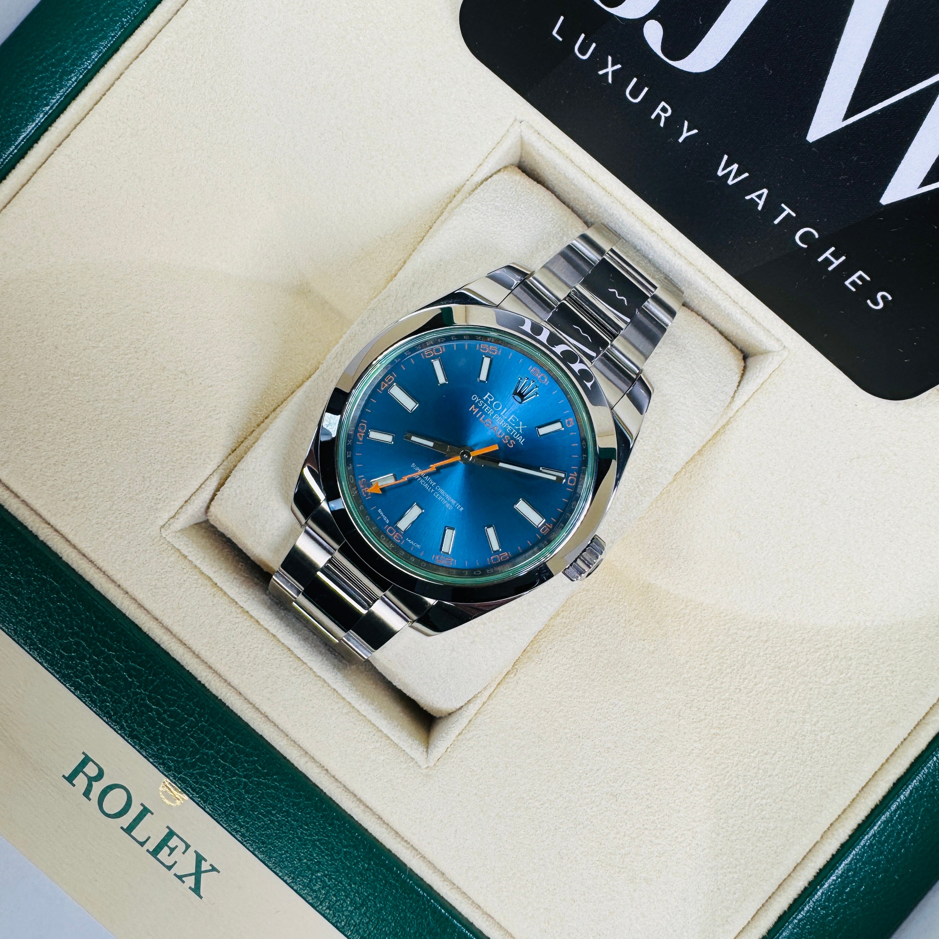 Rolex Milgauss 116400GV Blue Dial