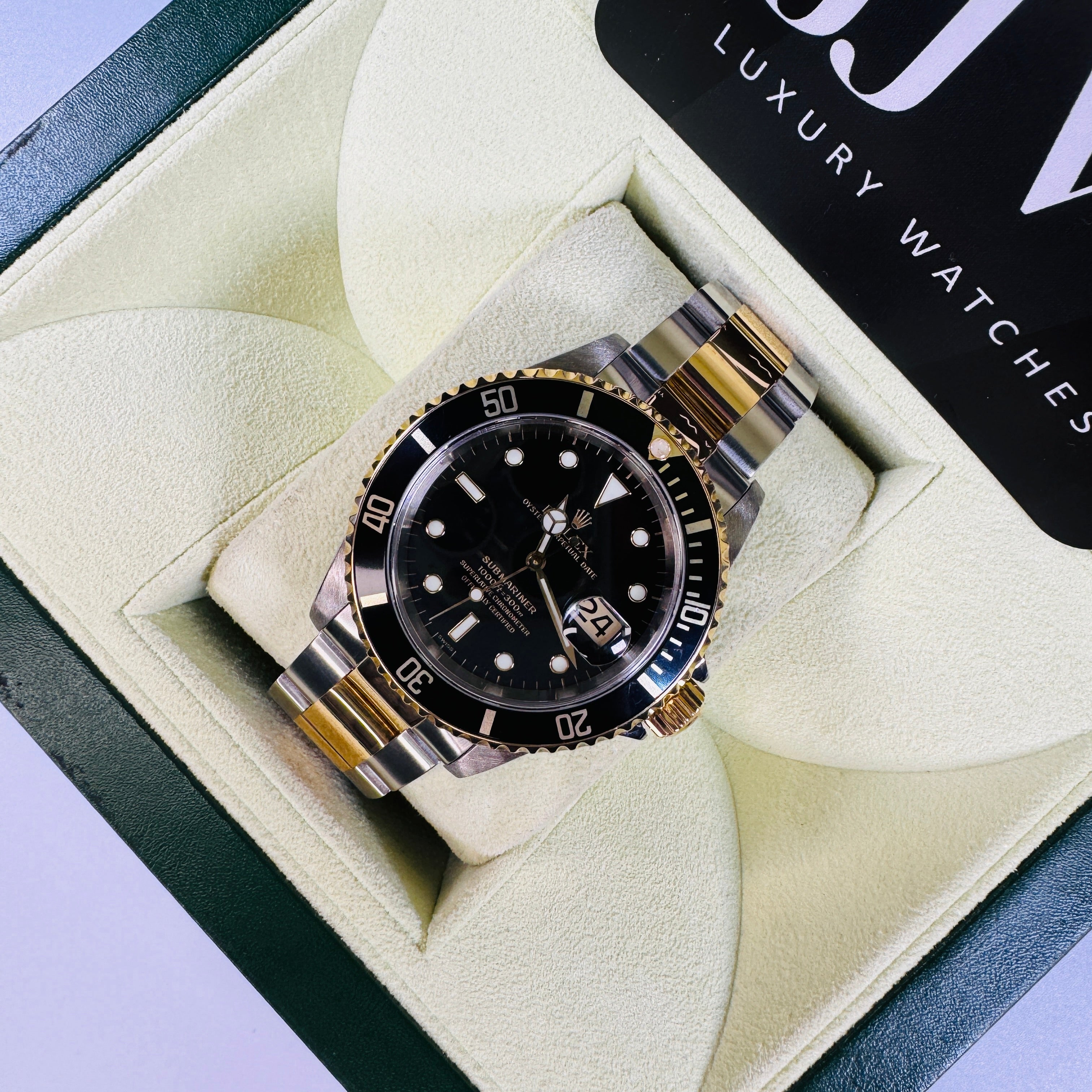 Rolex Submariner 16613 Black Dial