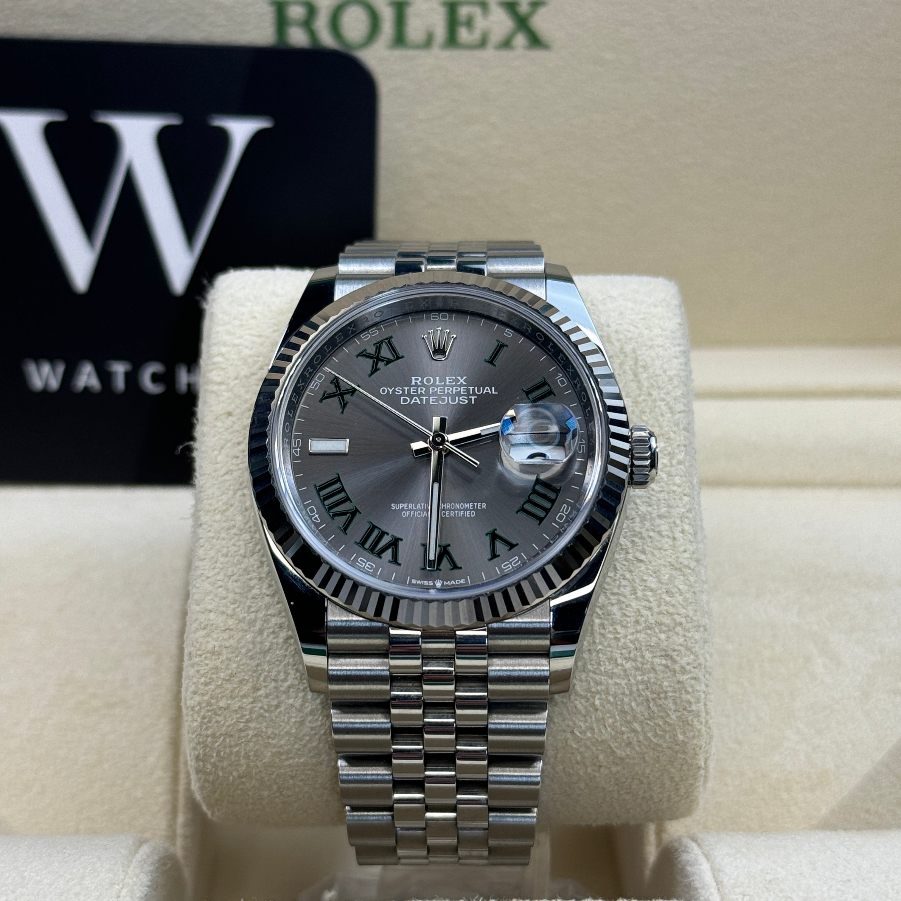 Rolex Datejust 36 126234 'Wimbledon' Dial 2022