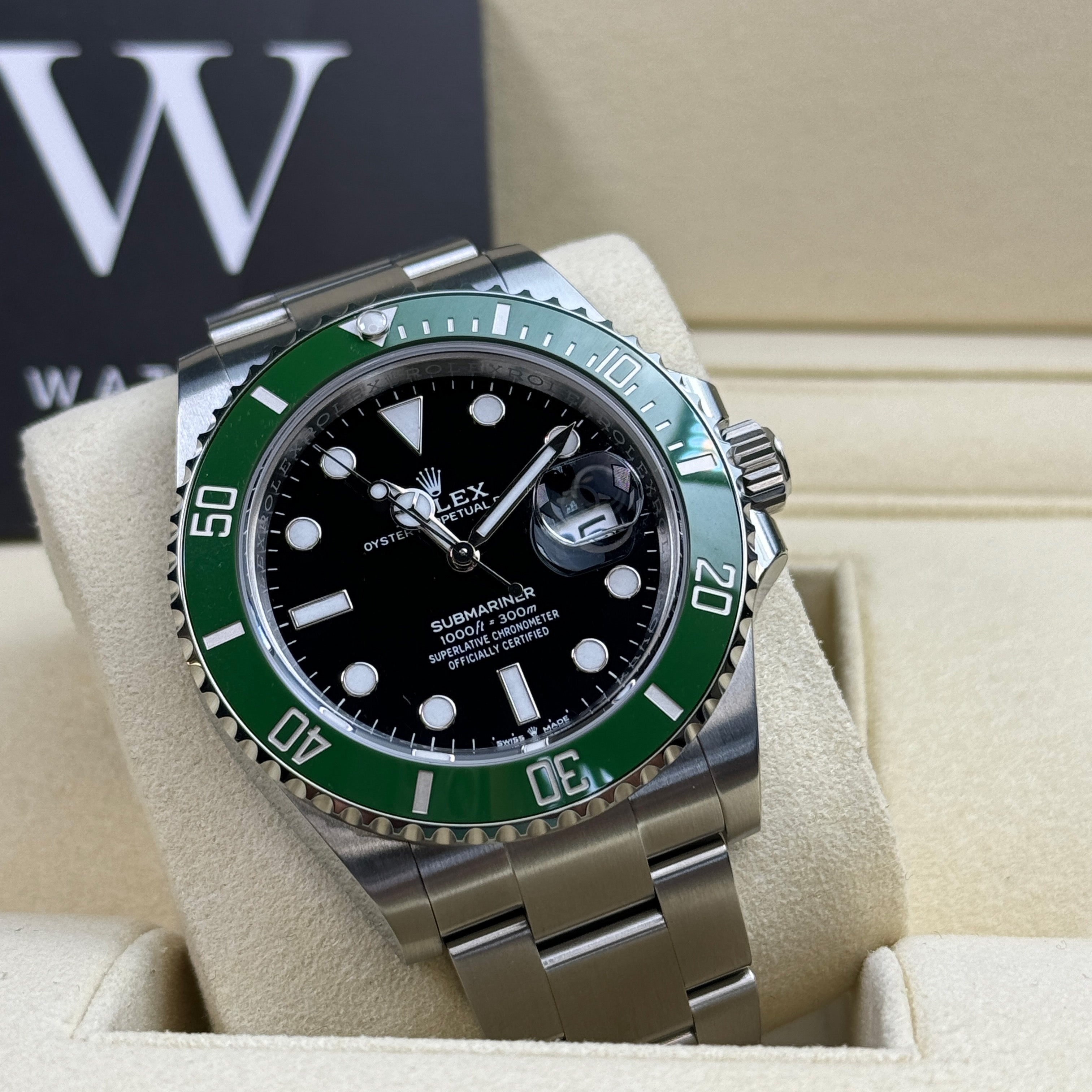 Rolex Submariner 126610LV 'Starbucks' Green Bezel 2024