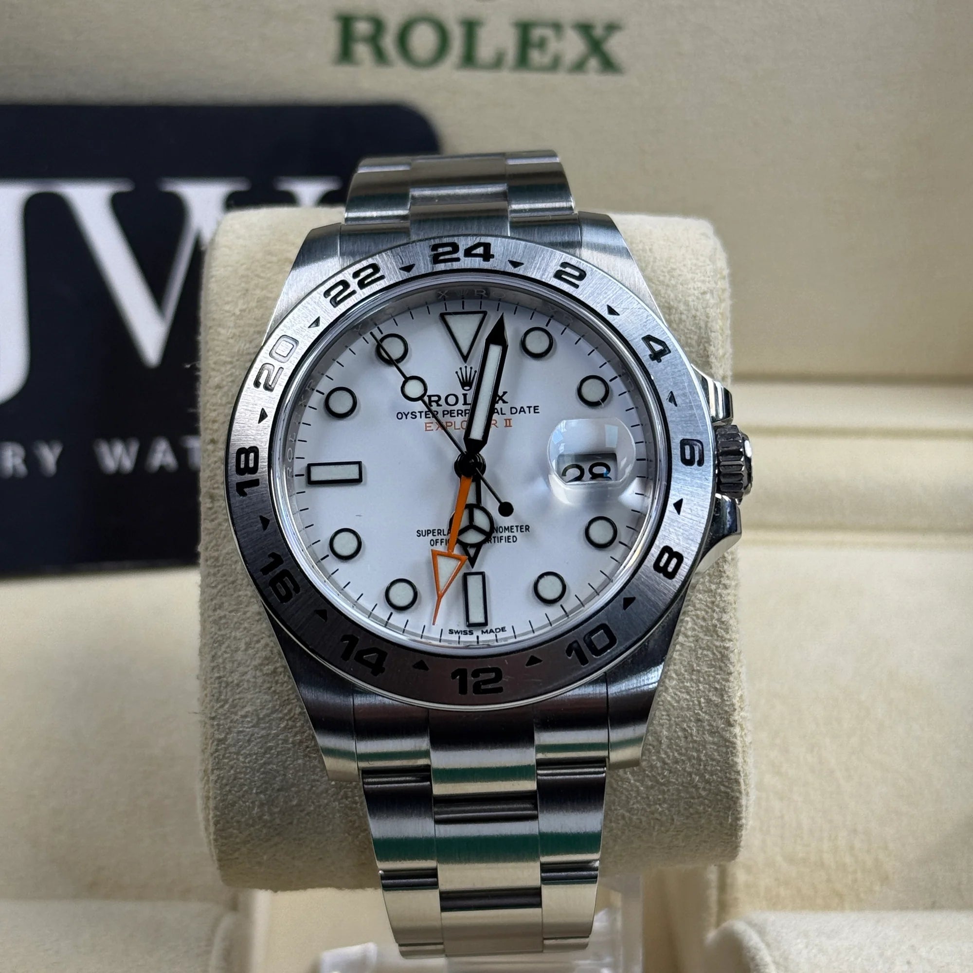 Rolex Explorer II 216570 'Polar' White Dial 2020