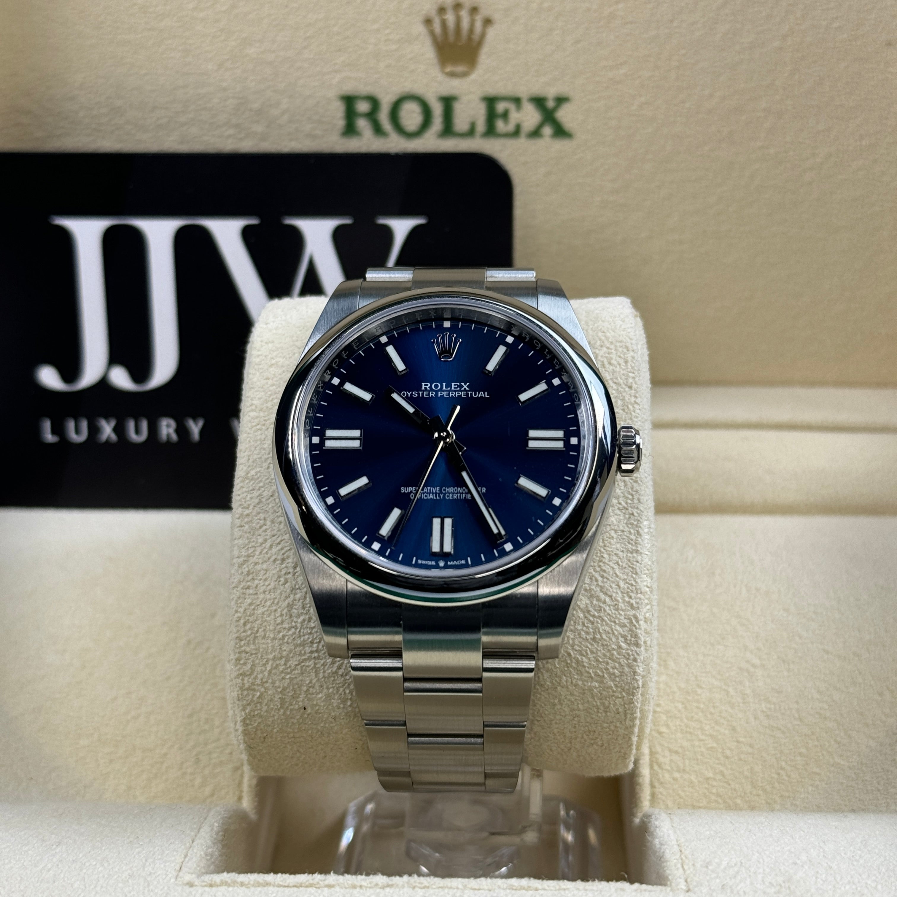 Rolex Oyster Perpetual 124300 Blue Dial 2024