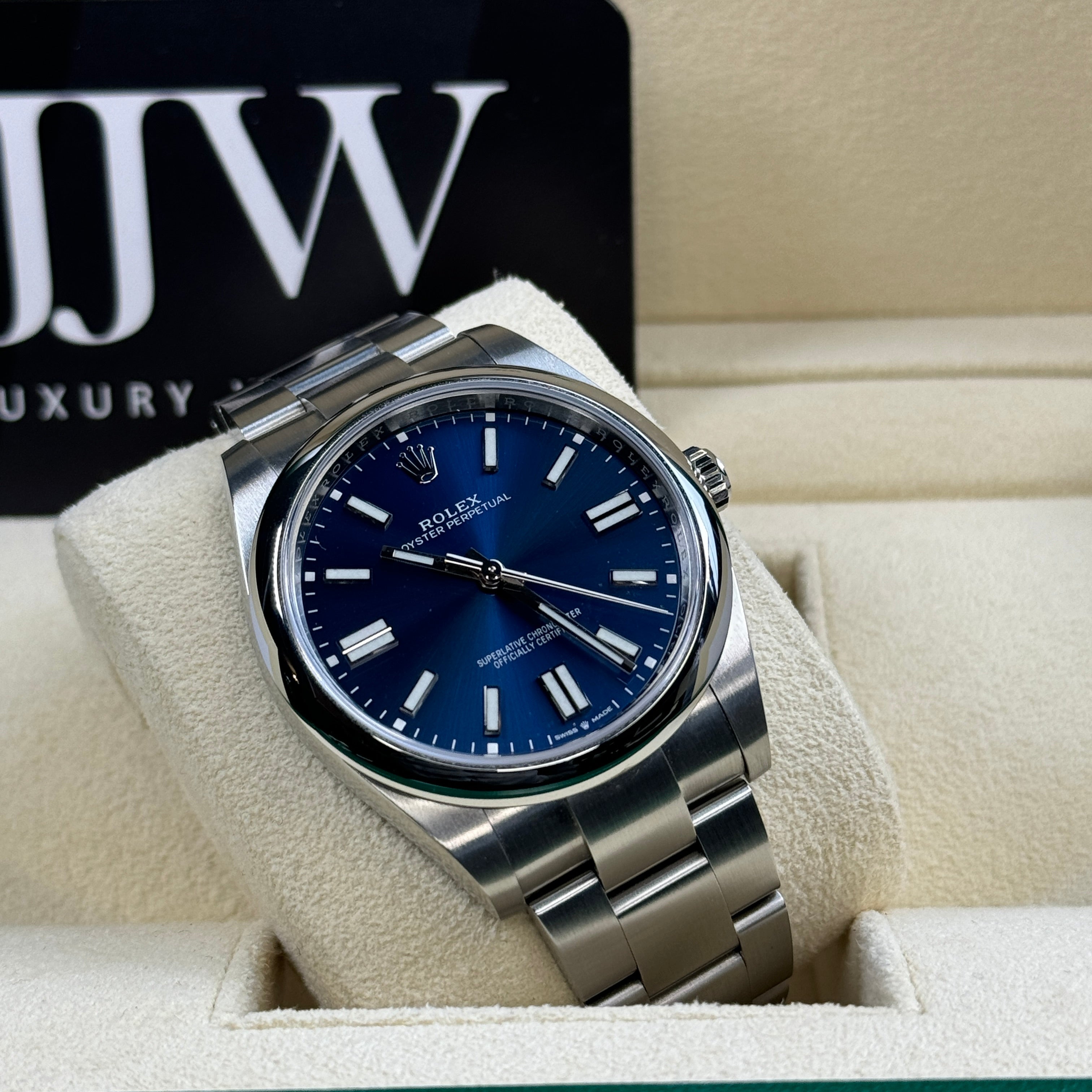 Rolex Oyster Perpetual 124300 Blue Dial 2024