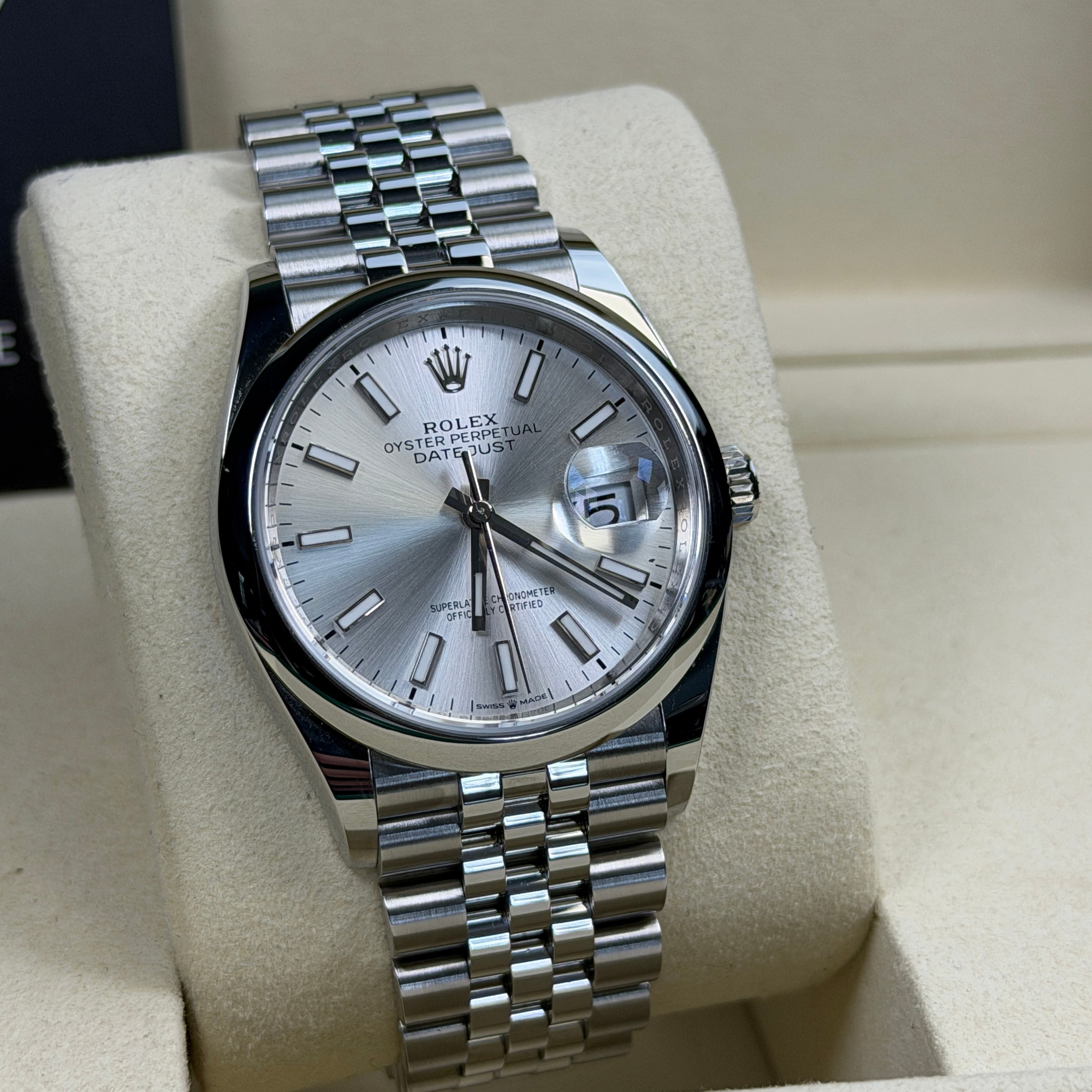 Rolex Datejust 36 126200 Silver Dial Jubilee 2026