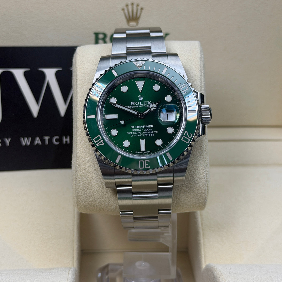 Rolex Submariner 116610LV 'Hulk' Green Dial 2019