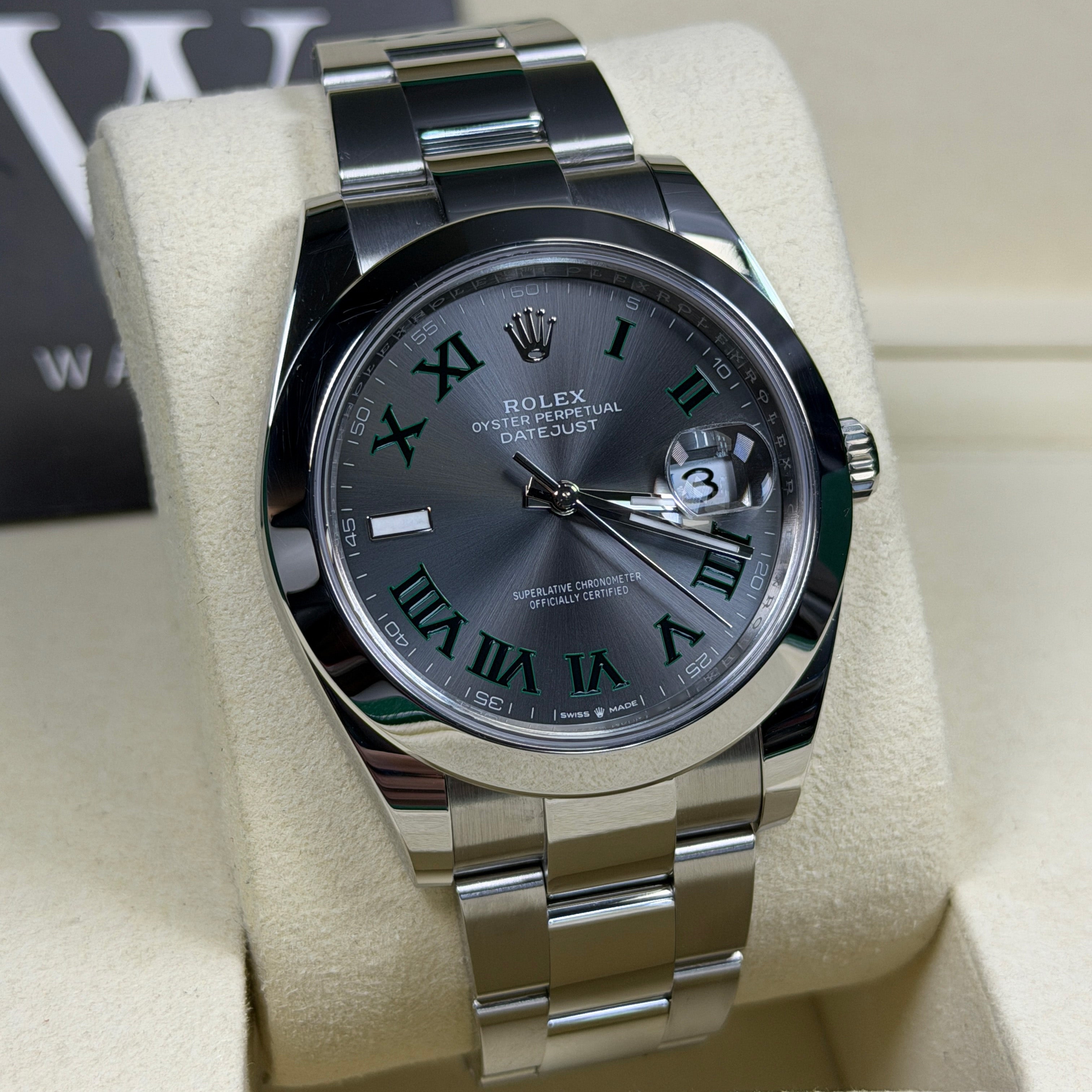 Rolex Datejust 41 126300 'Wimbledon' Dial 2026