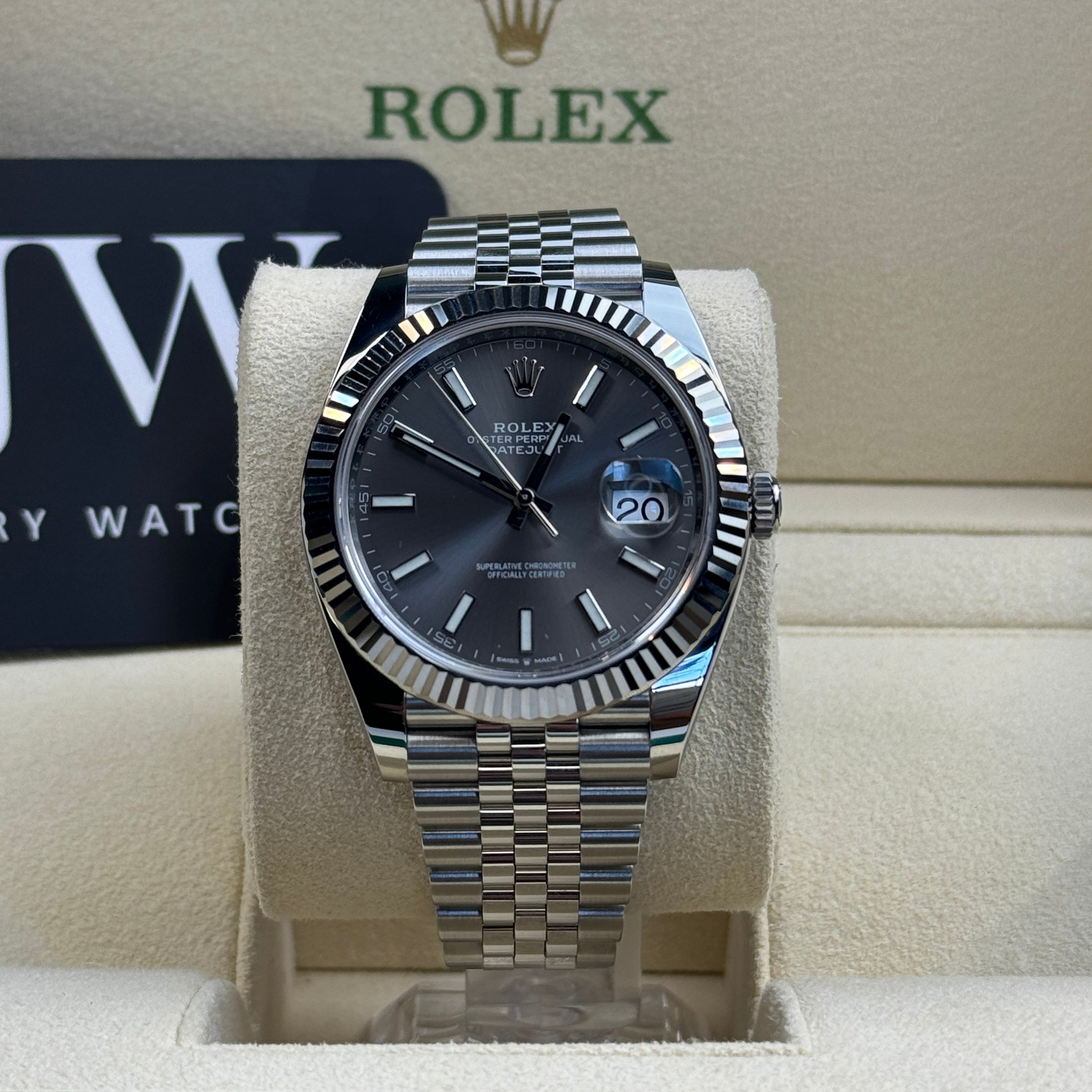 Rolex Datejust 41 126334 Slate Grey Dial 2021