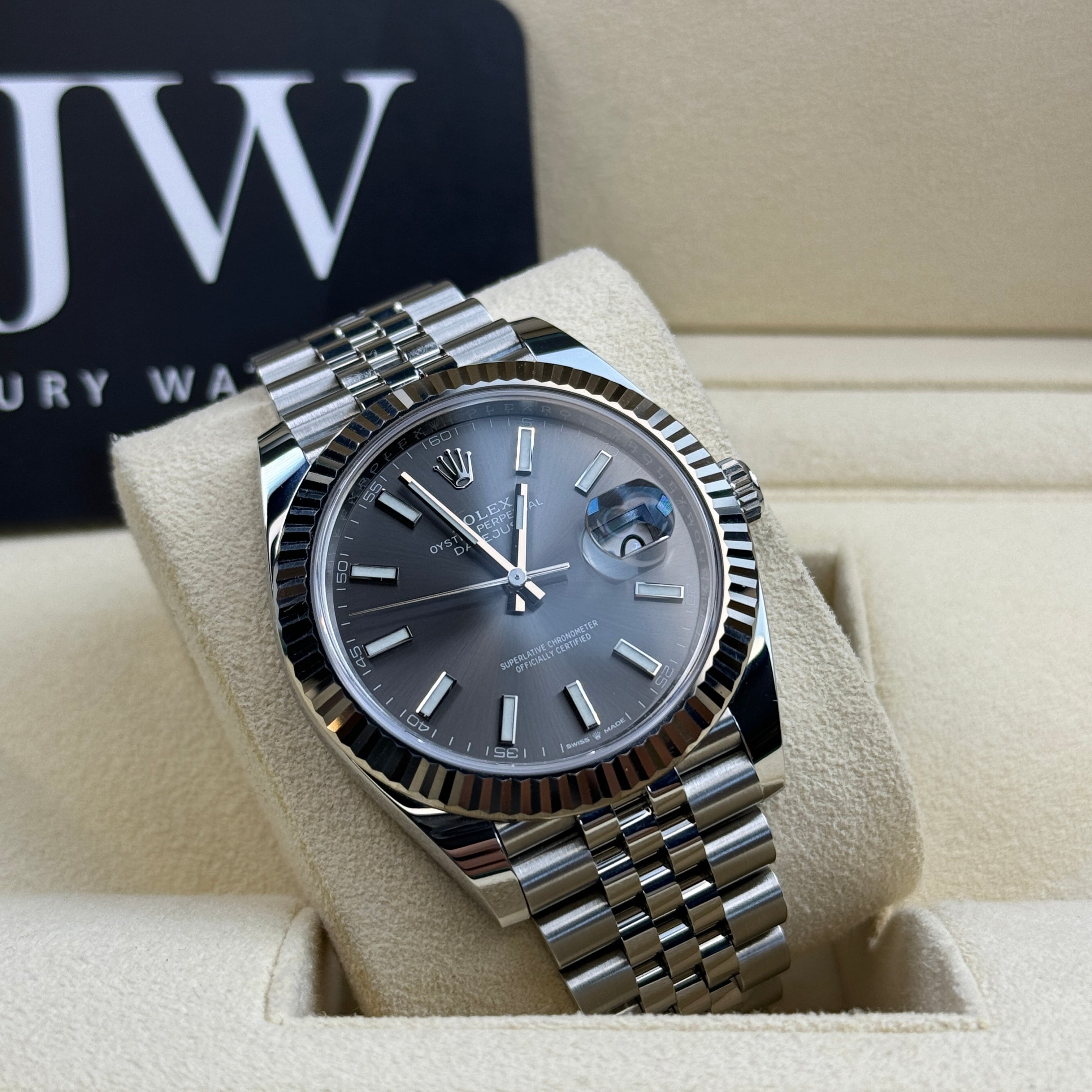 Rolex Datejust 41 126334 Slate Grey Dial 2021