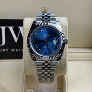 Rolex Datejust 41 126334 Blue Dial Jubilee 2019
