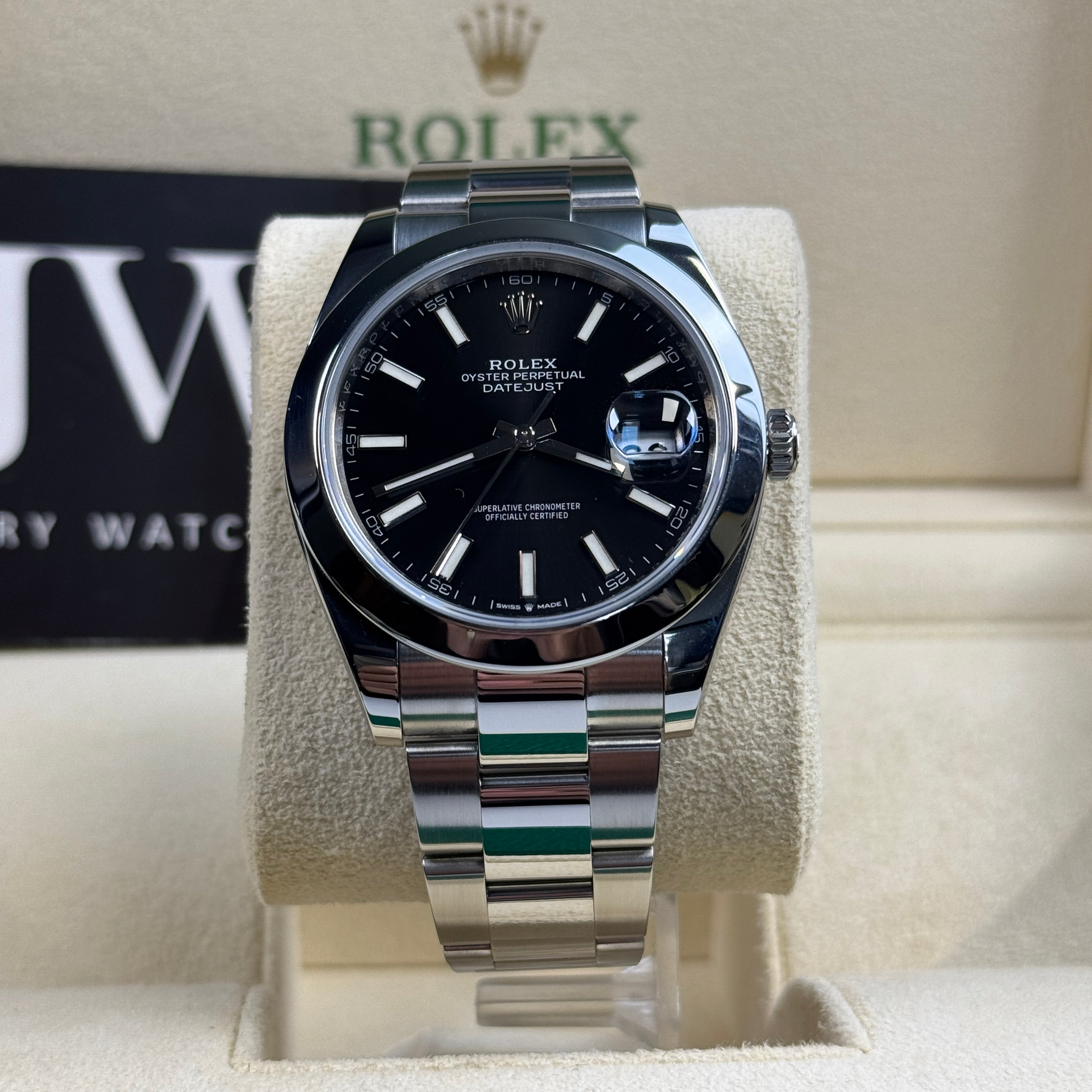 Rolex Datejust 41 126300 Black Dial Oyster 2020