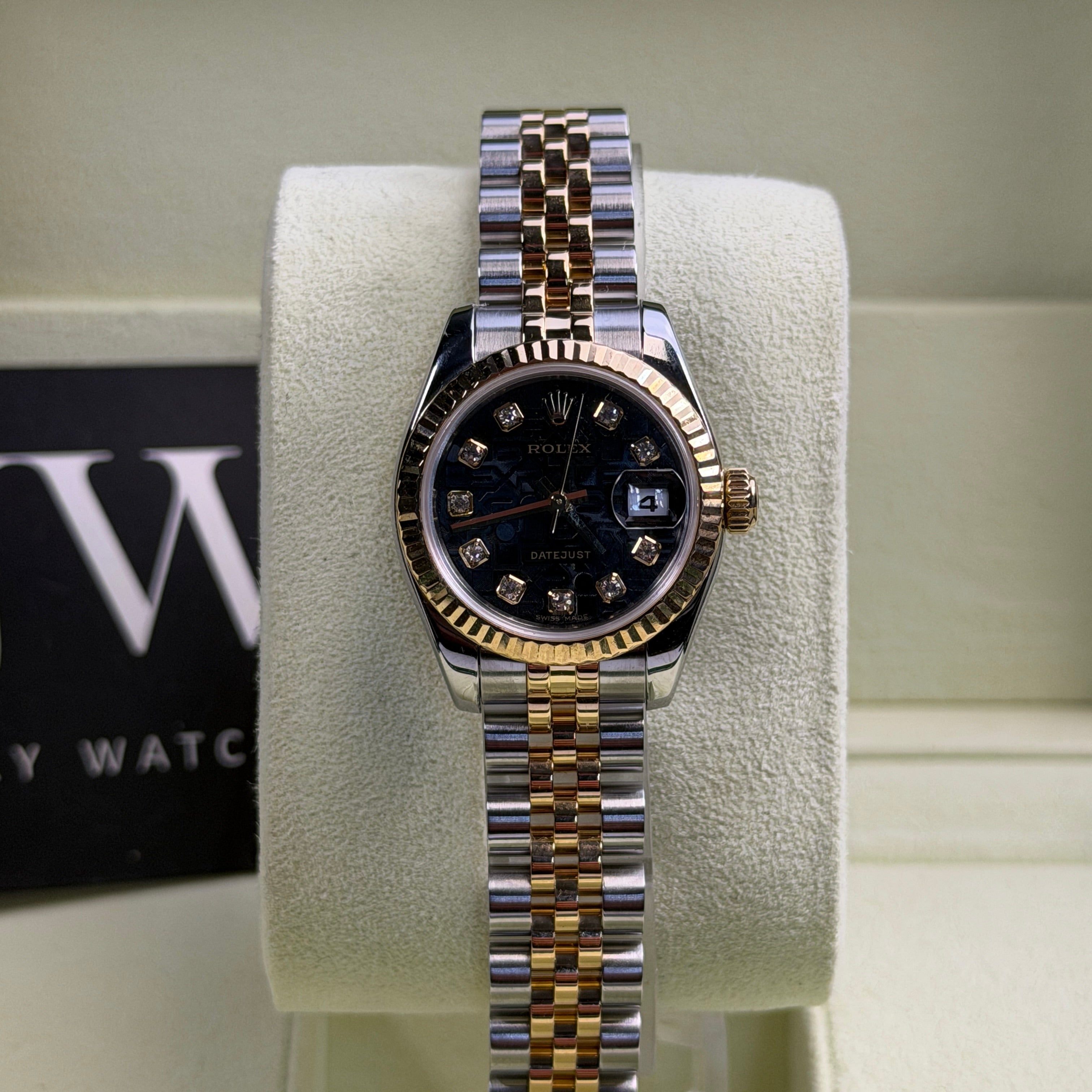 Rolex Lady Datejust 179173 Diamond Dial 2008