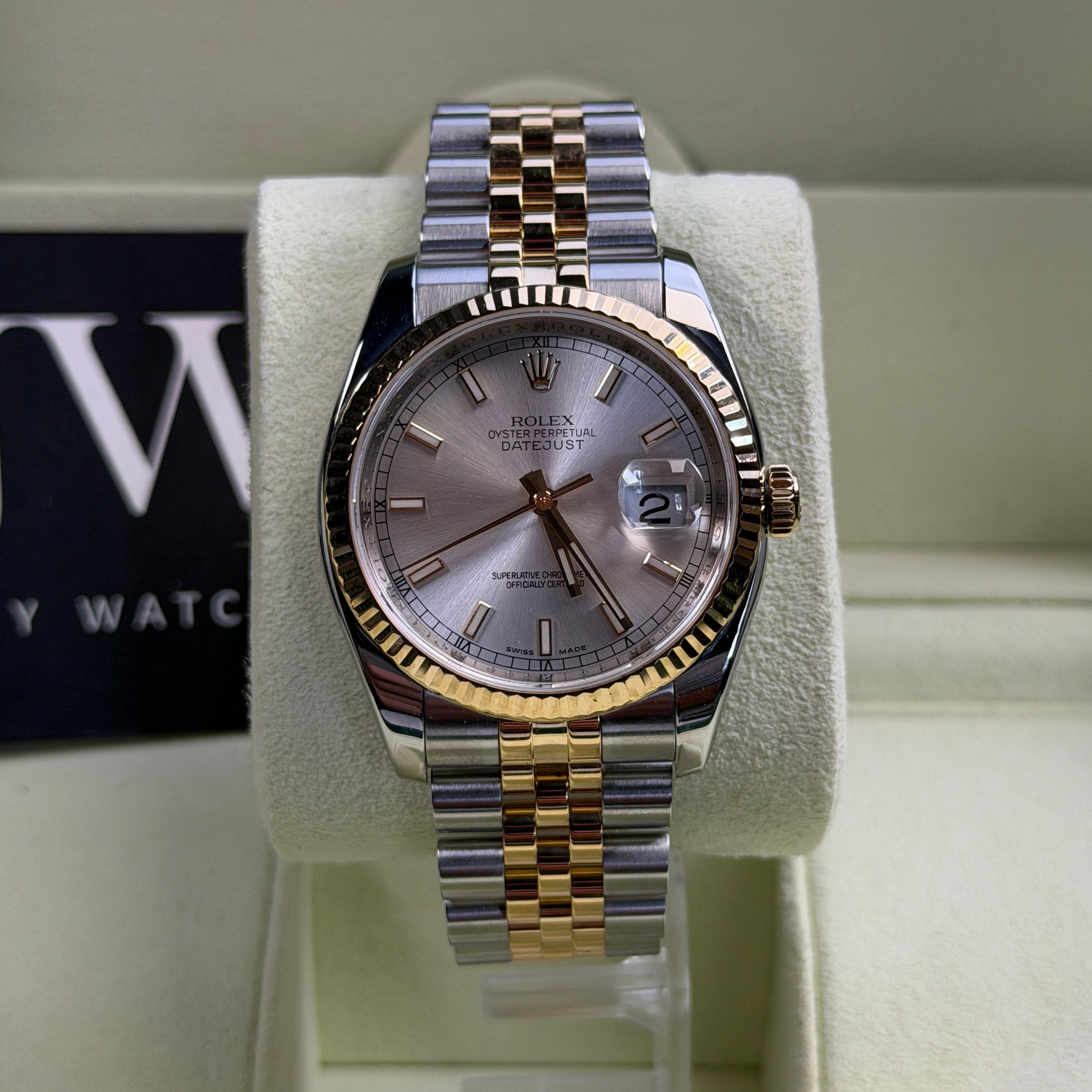 Rolex Datejust 116233 Silver Dial 2010