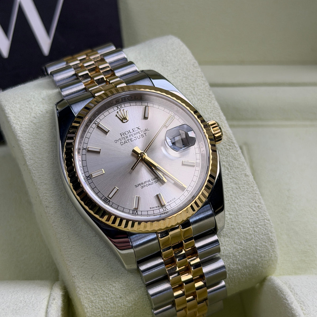 Rolex Datejust 116233 Silver Dial 2010