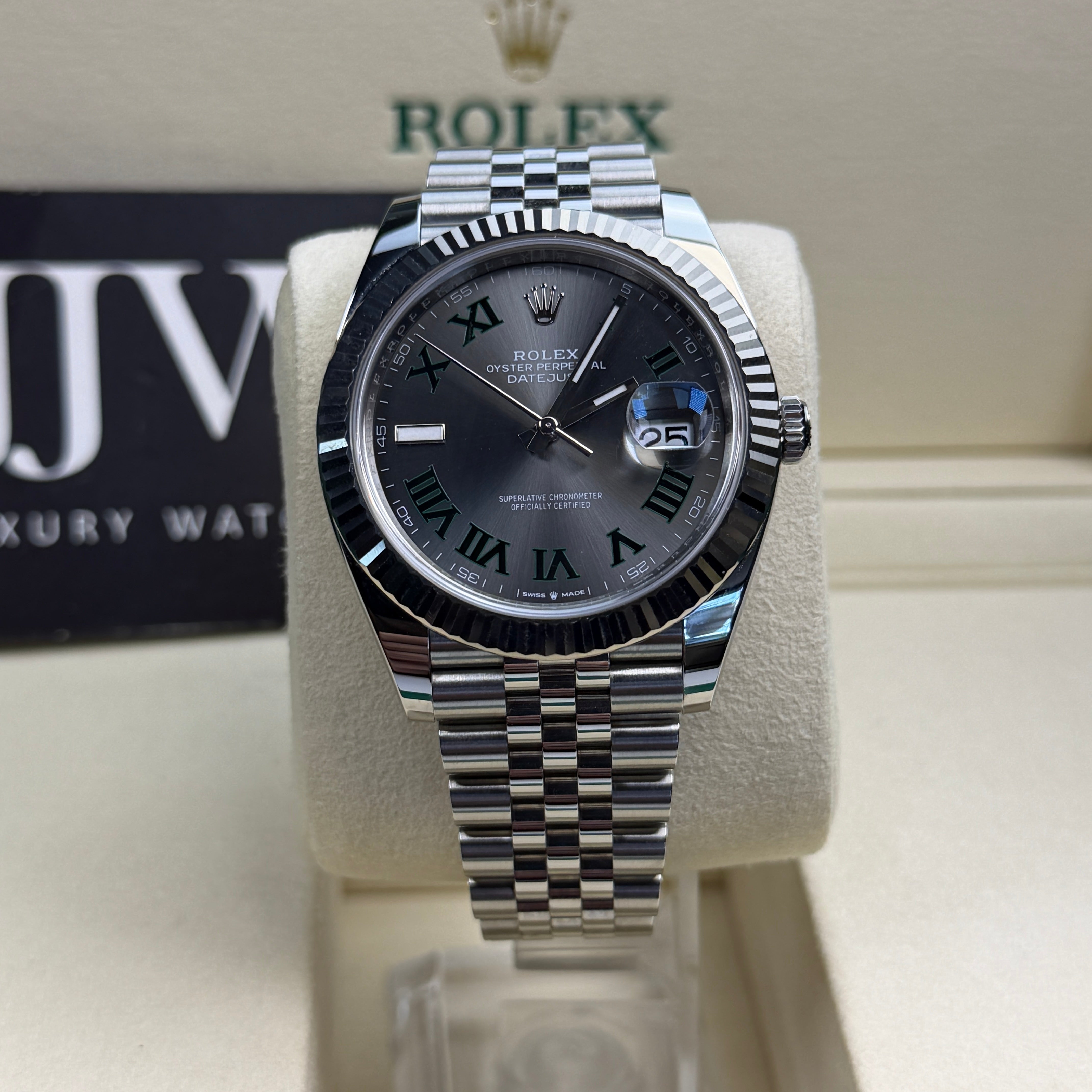 Rolex Datejust 41 126334 'Wimbledon' Dial 2025