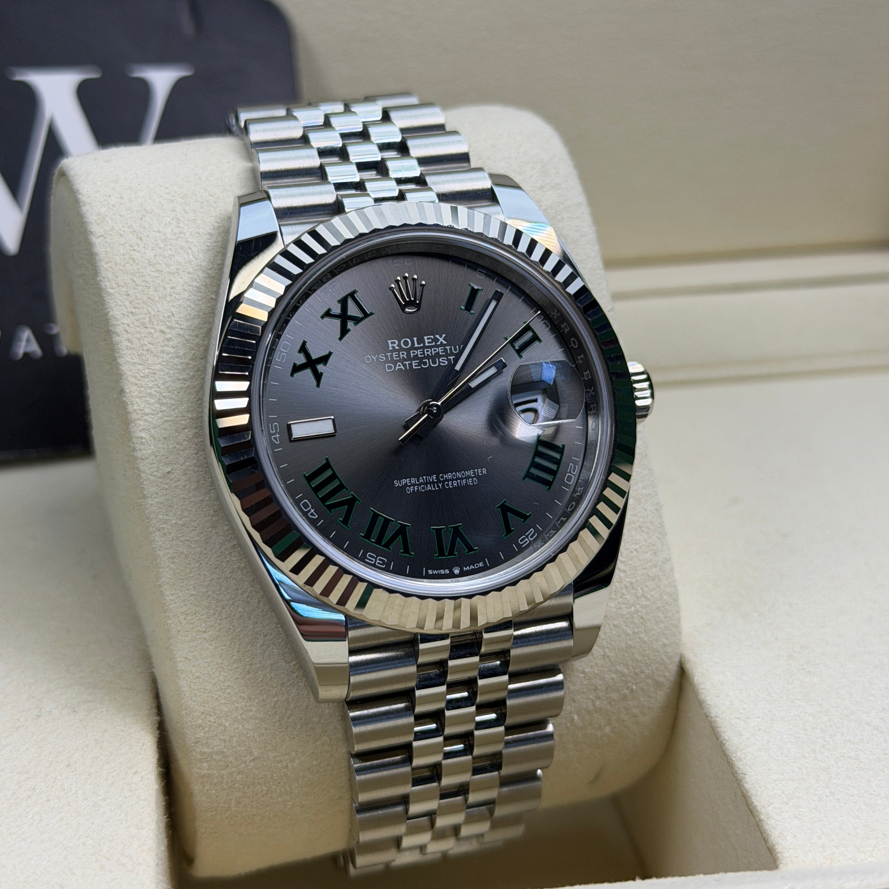 Rolex Datejust 41 126334 'Wimbledon' Dial 2025