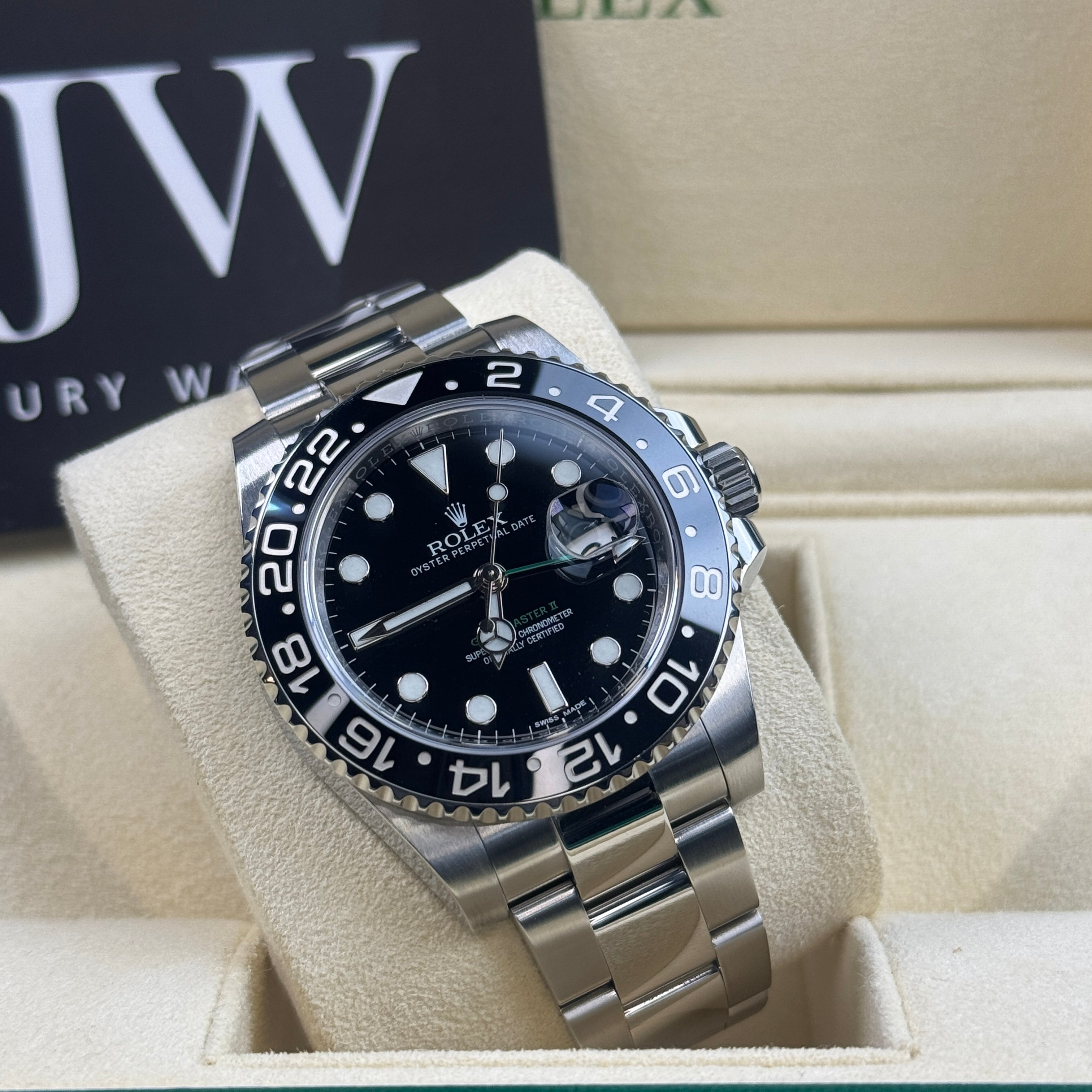 Rolex GMT-Master II 116710LN Black Bezel 2014