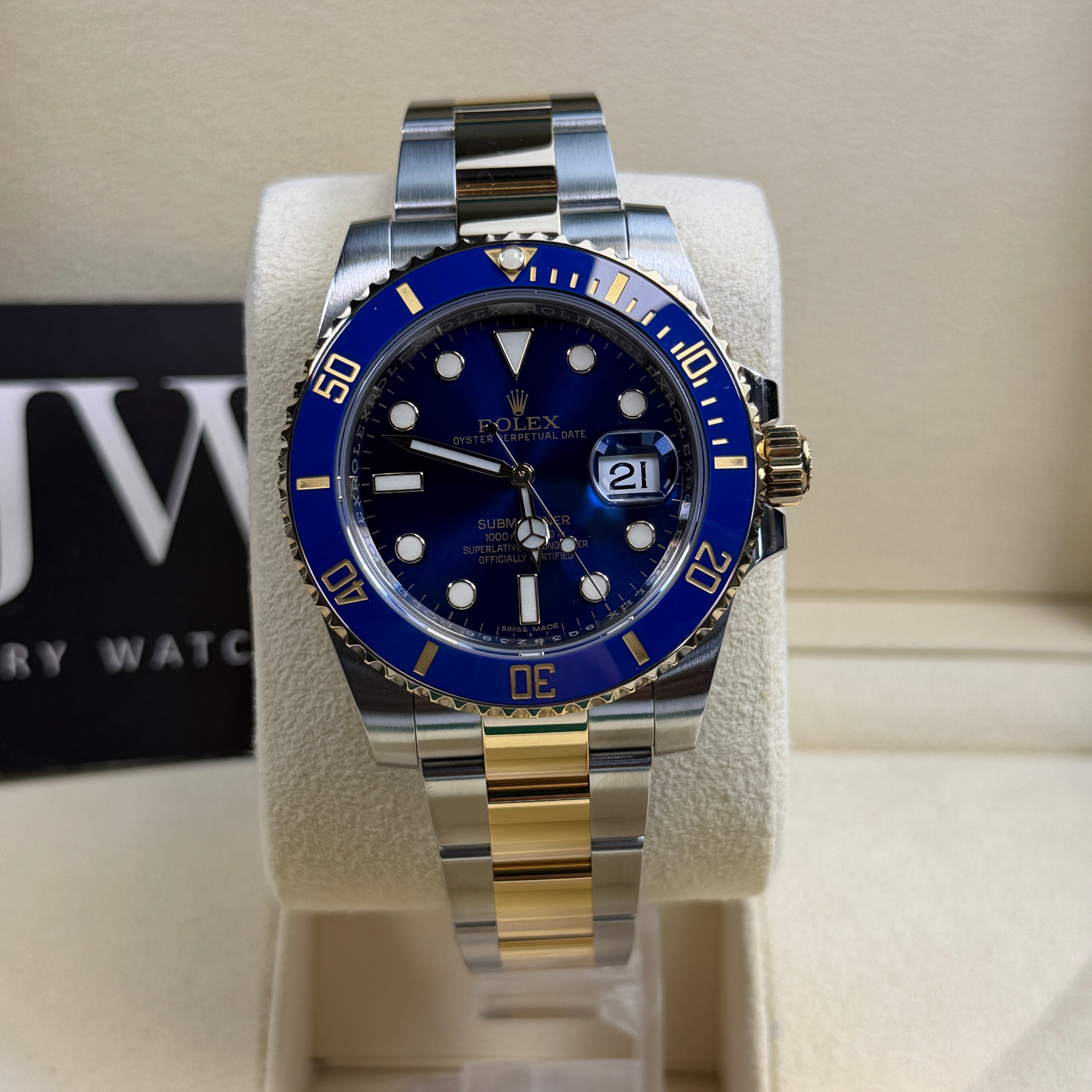 Rolex Submariner Date 'Bluesy' 116613LB 2016