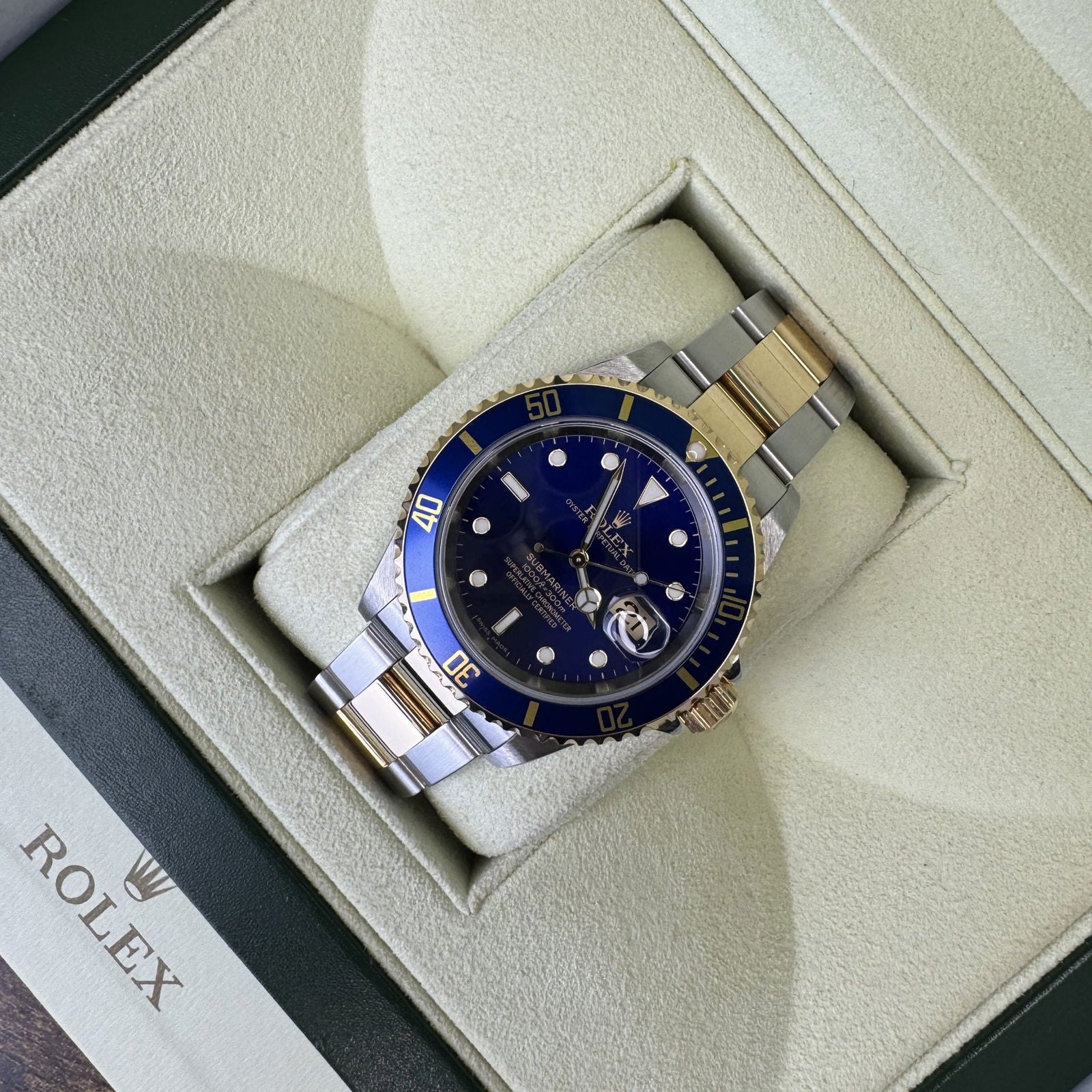 Rolex Submariner 'Bluesy' 16613 - JJW Watches