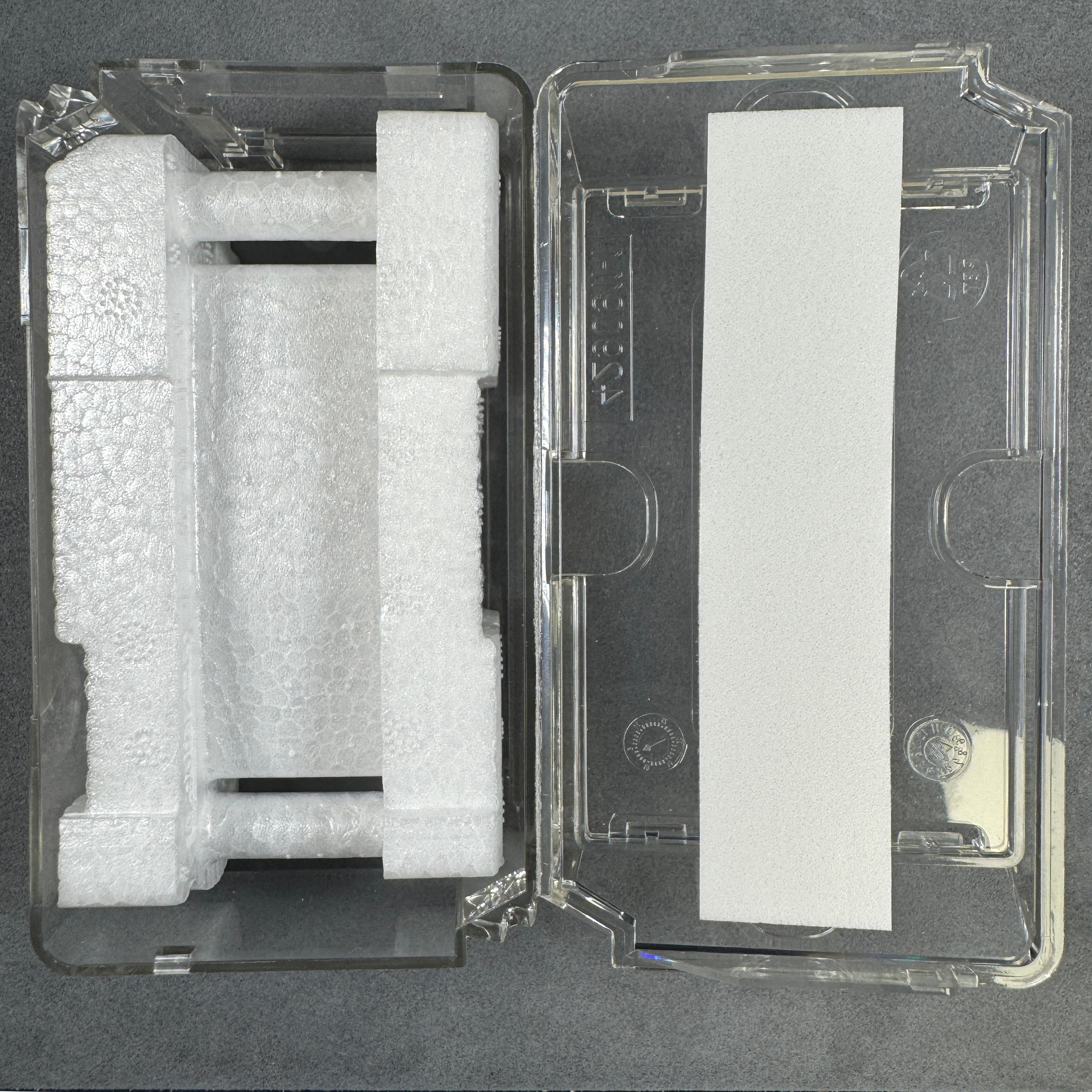 Plastic Watch Coffin Travel Case